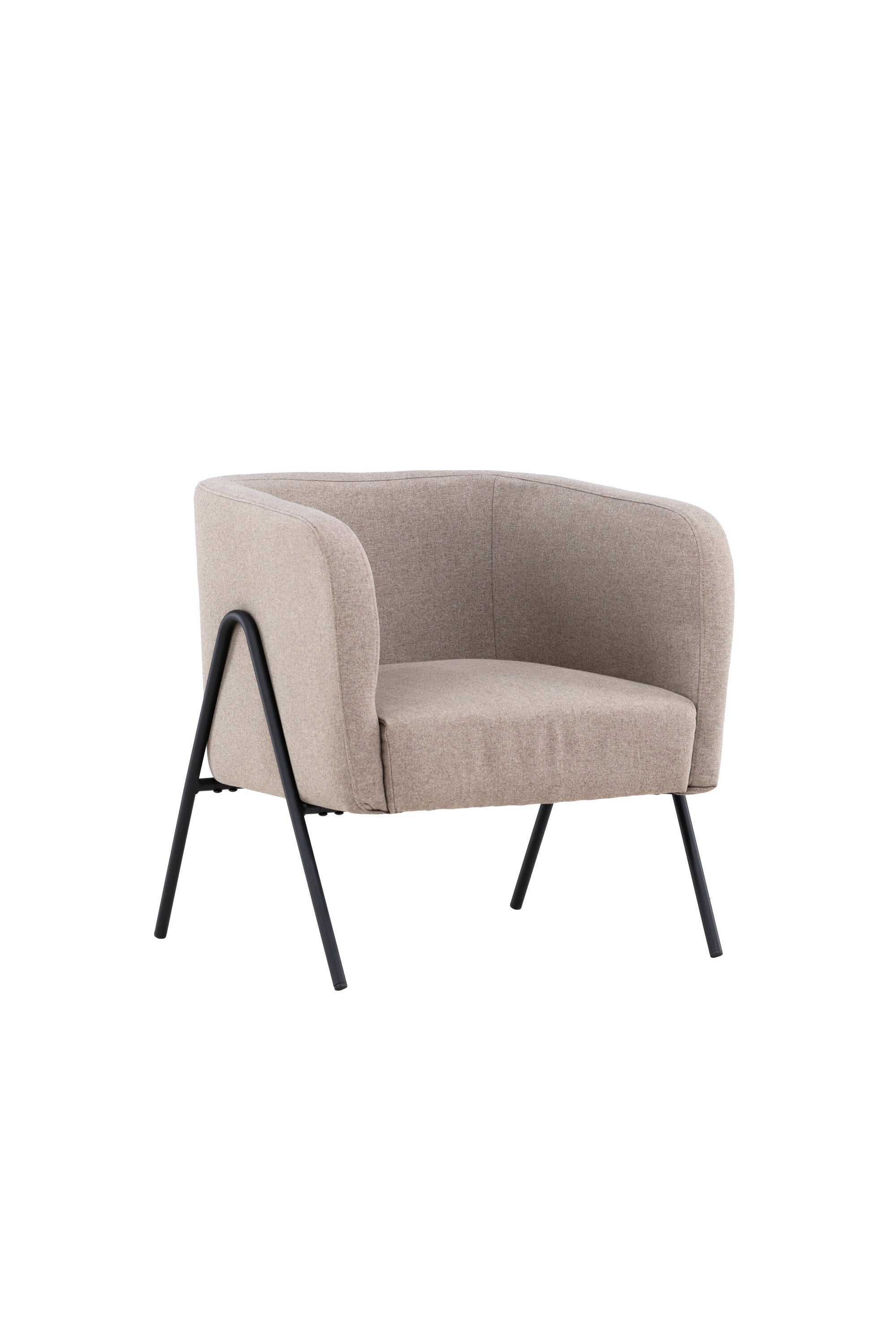 Rika Sessel in Beige präsentiert im Onlineshop von KAQTU Design AG. Sessel mit Armlehnen ist von Venture Home