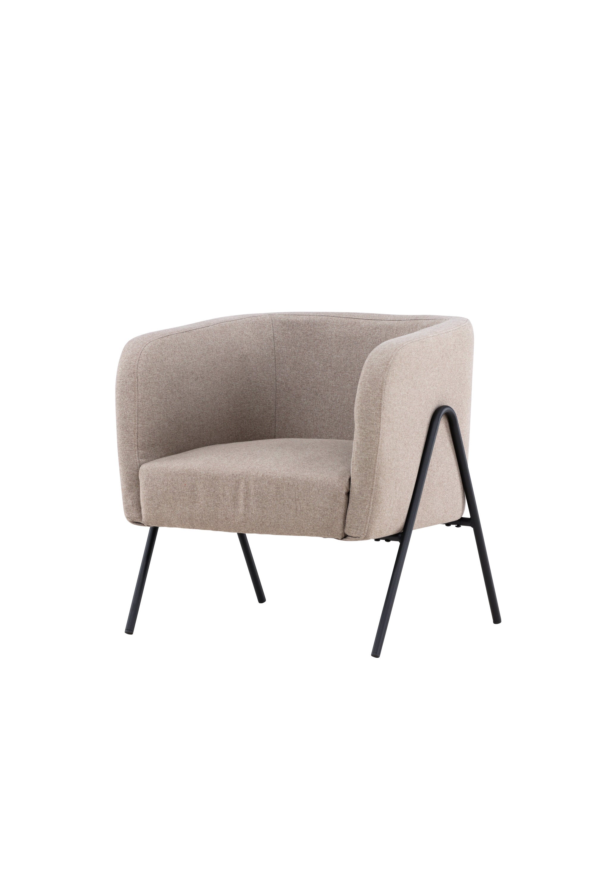 Rika Sessel in Beige präsentiert im Onlineshop von KAQTU Design AG. Sessel mit Armlehnen ist von Venture Home