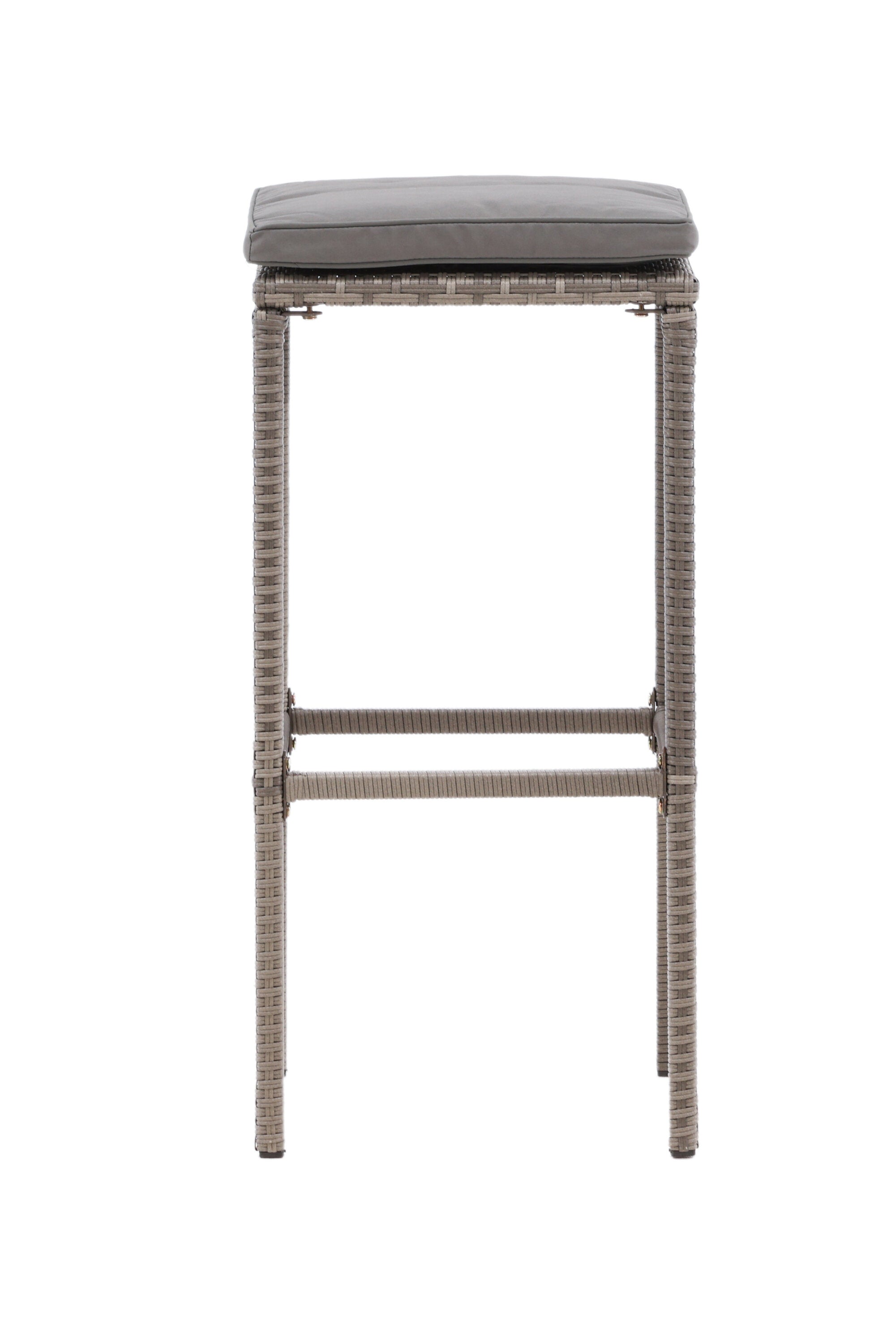 Alo Barstuhl Outdoor in Grau präsentiert im Onlineshop von KAQTU Design AG. Outdoor-Barstuhl ist von Venture Home