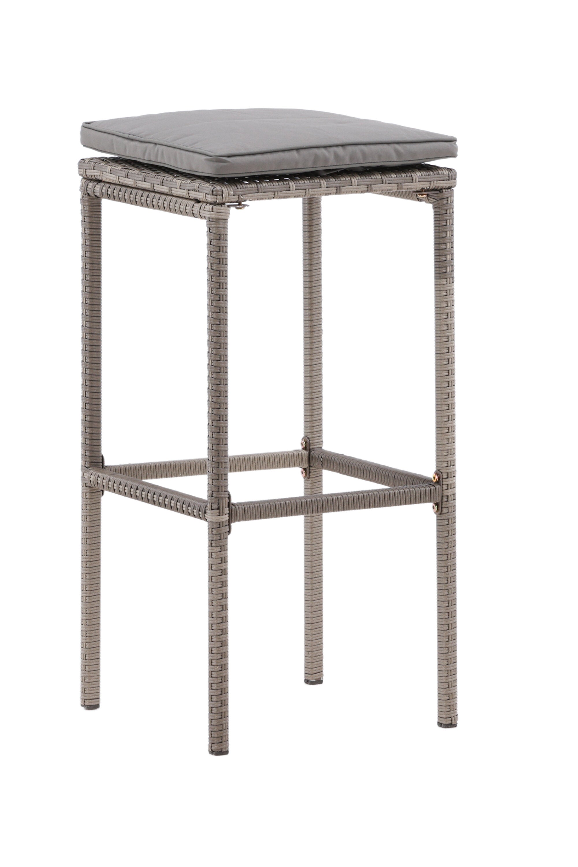Alo Barstuhl Outdoor in Grau präsentiert im Onlineshop von KAQTU Design AG. Outdoor-Barstuhl ist von Venture Home