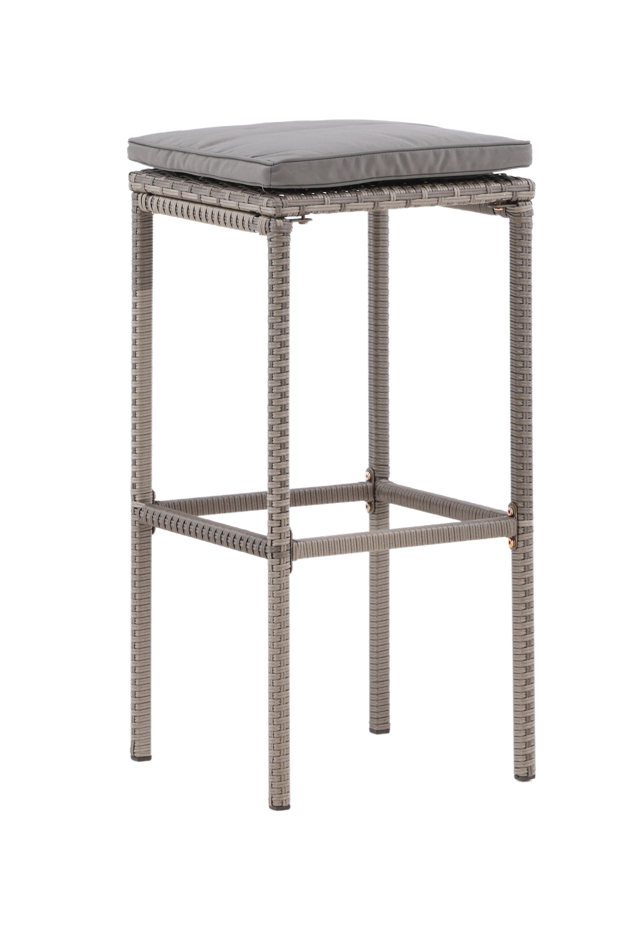 Alo Barstuhl Outdoor in Grau präsentiert im Onlineshop von KAQTU Design AG. Outdoor-Barstuhl ist von Venture Home