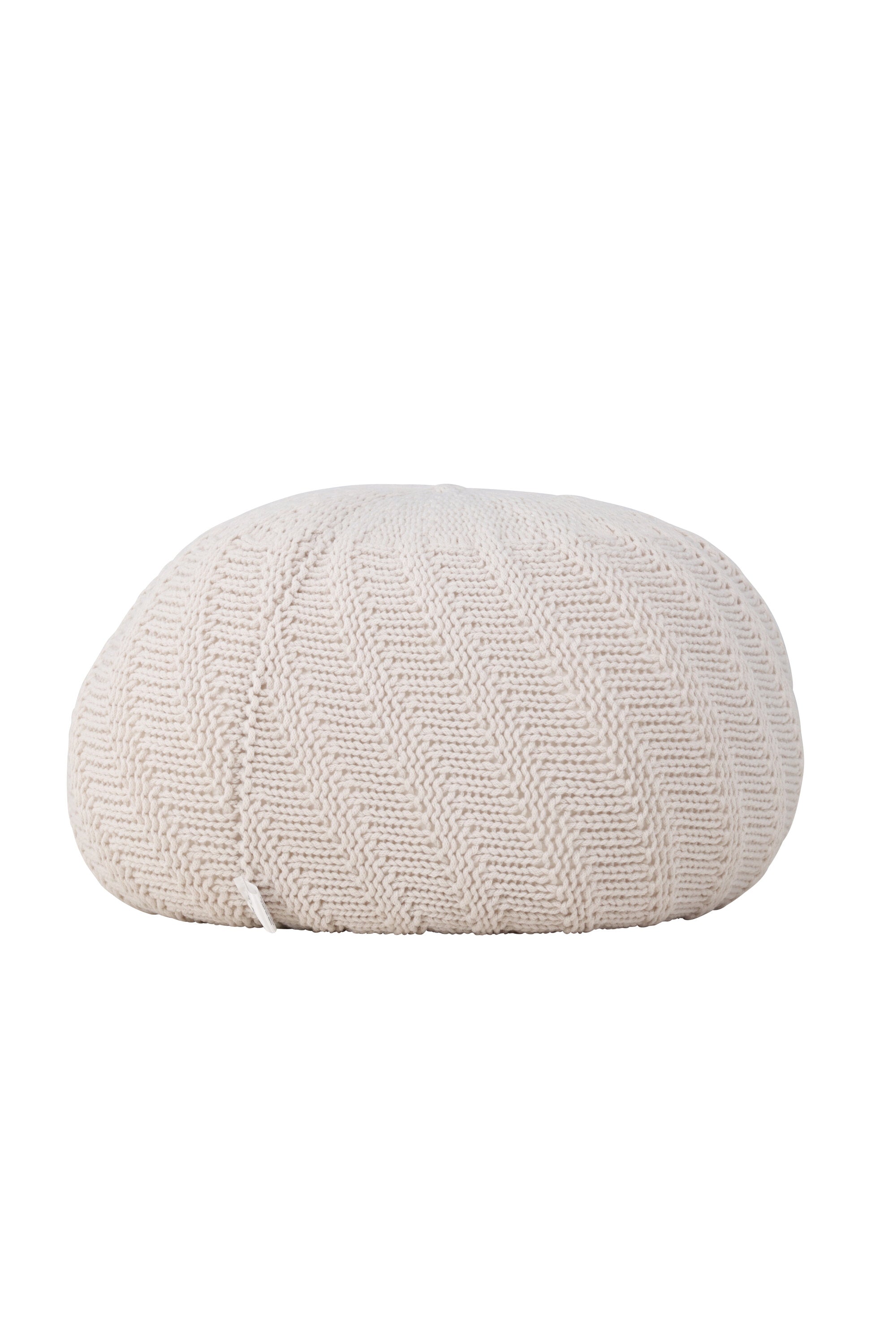 Pouf Ted in Offwhite präsentiert im Onlineshop von KAQTU Design AG. Pouf ist von Venture Home