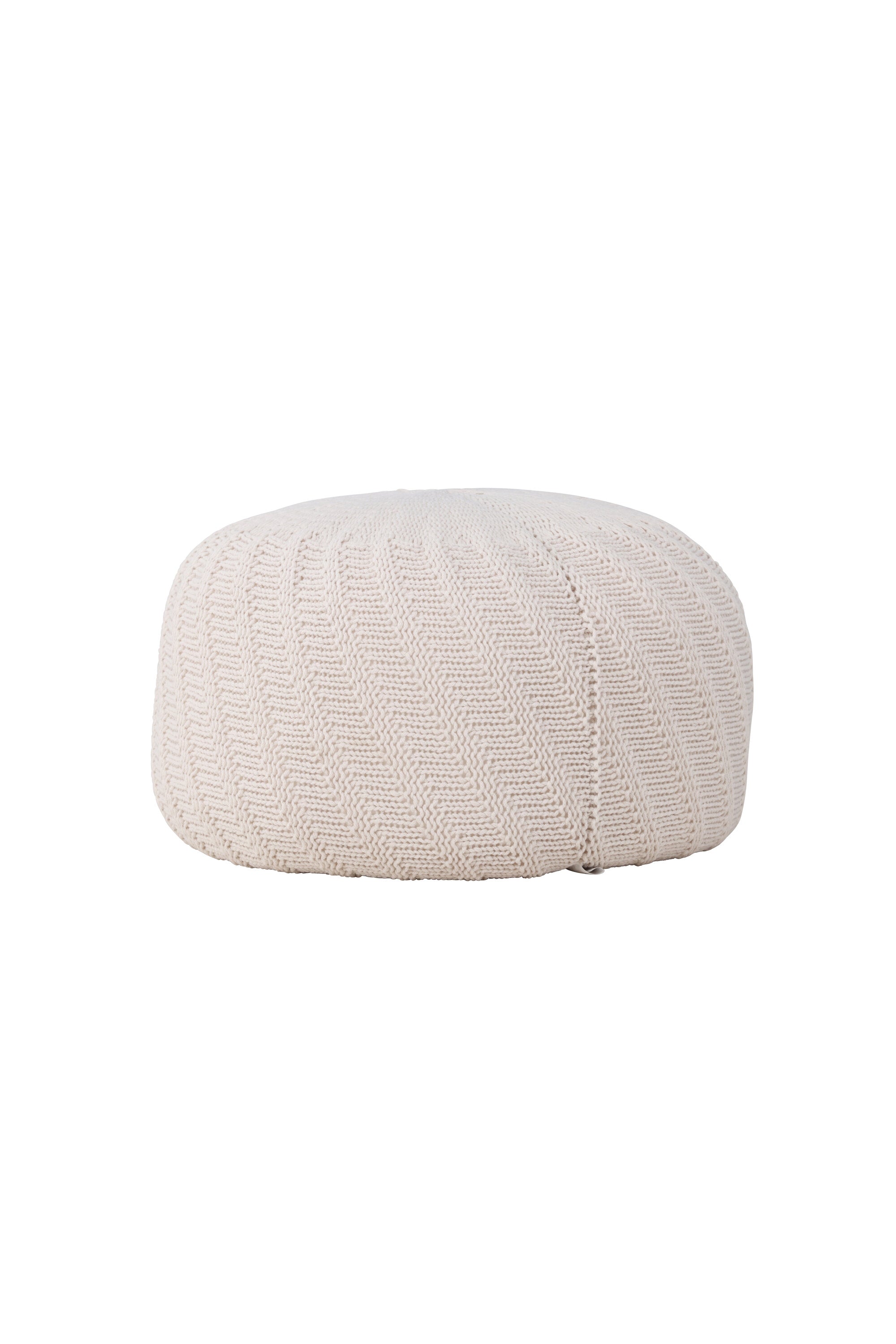 Pouf Ted in Offwhite präsentiert im Onlineshop von KAQTU Design AG. Pouf ist von Venture Home