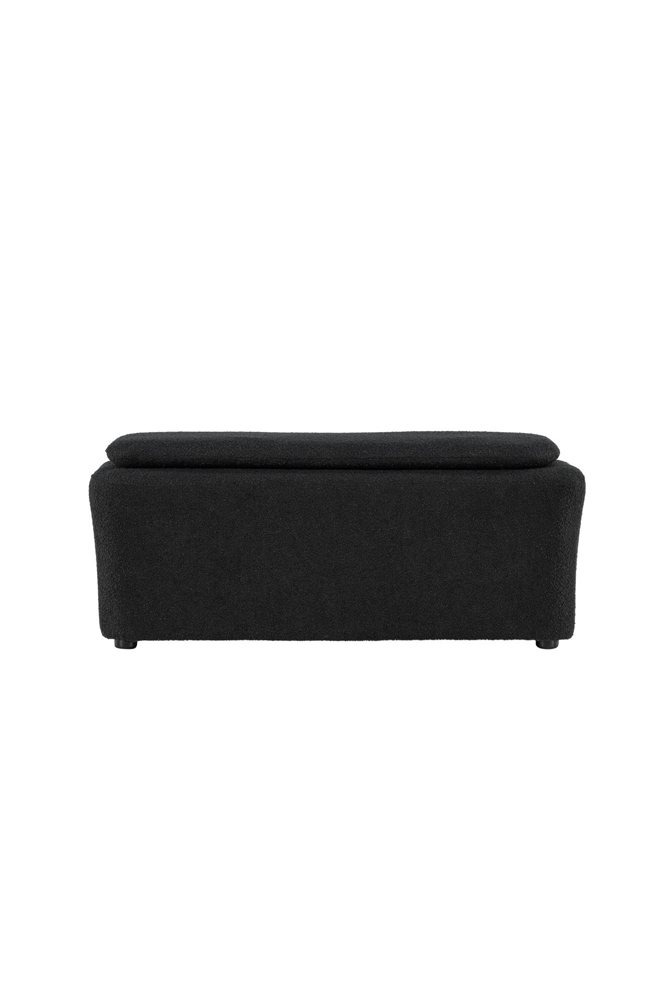 Laurel Ottoman in Schwarz präsentiert im Onlineshop von KAQTU Design AG. Ottoman ist von Venture Home