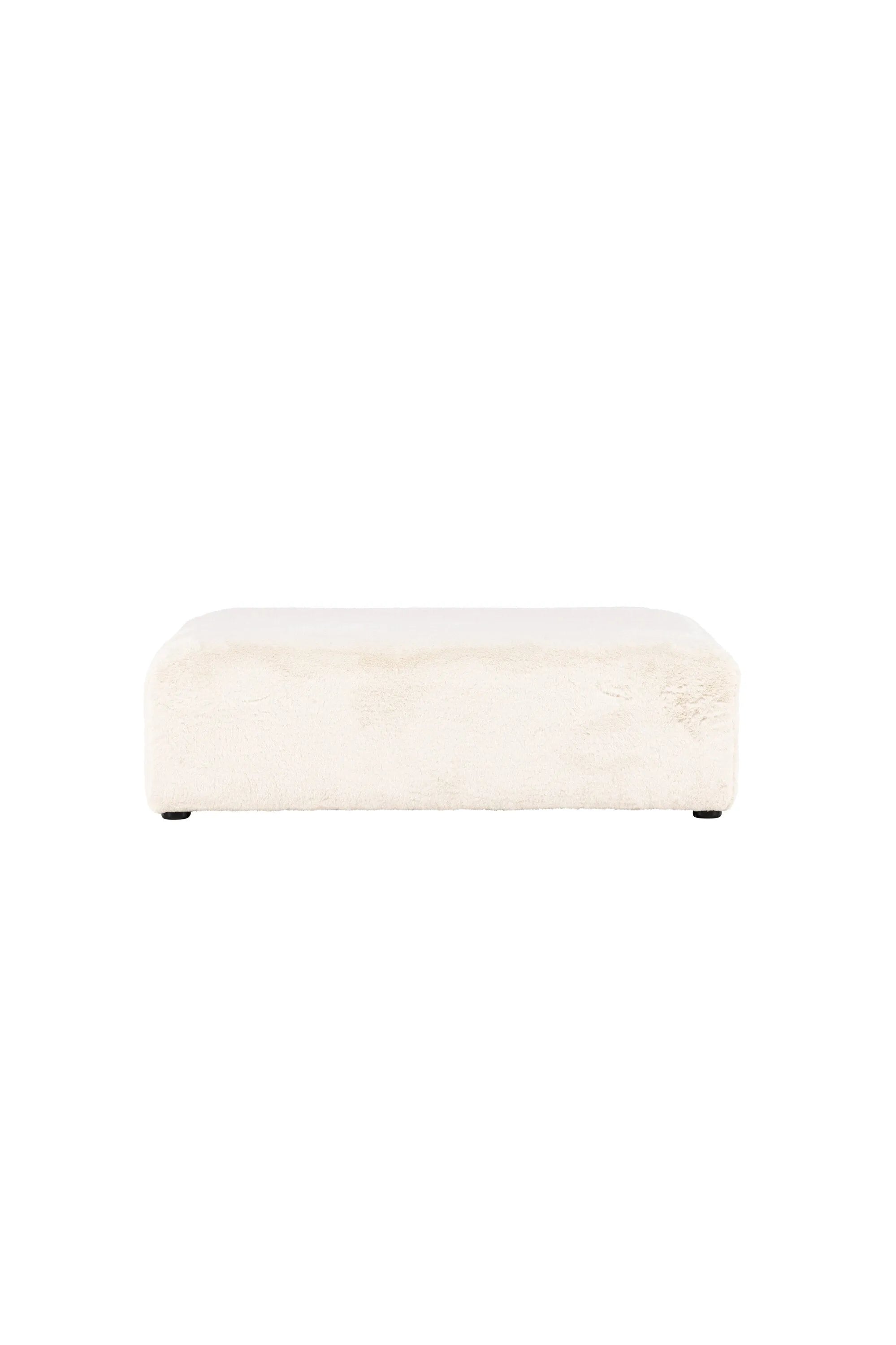 Eleganter Davie Pouf von Venture Home für zeitlose Wohnakzente.