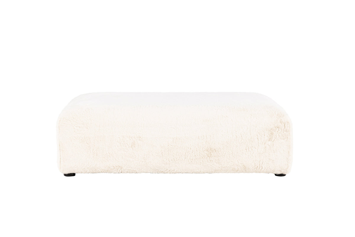 Davie Pouf in Beige/Schwarz präsentiert im Onlineshop von KAQTU Design AG. Pouf ist von Venture Home