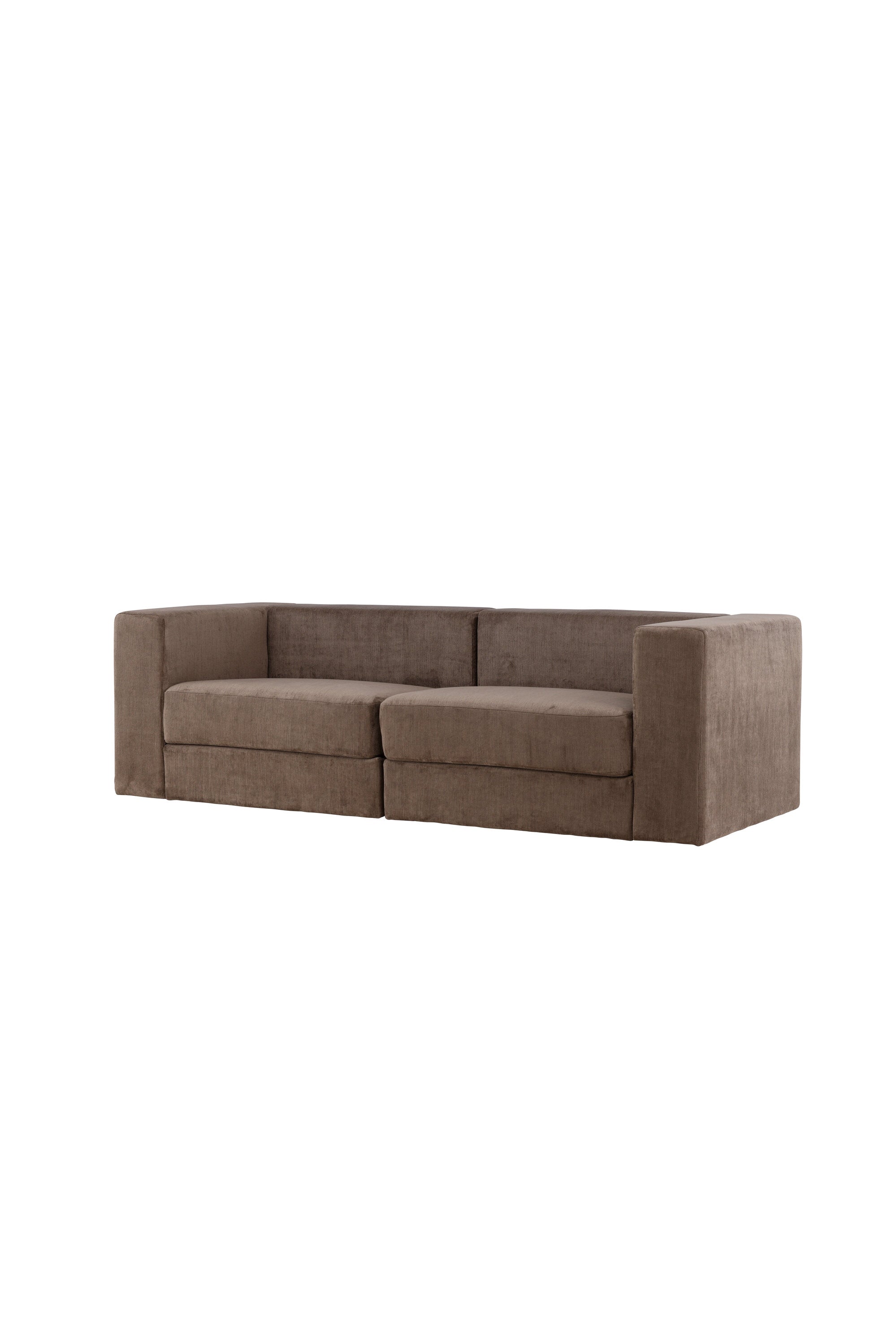 Lumi 3-Seat Sofa in Schwarz Braun präsentiert im Onlineshop von KAQTU Design AG. 3er Sofa ist von Venture Home