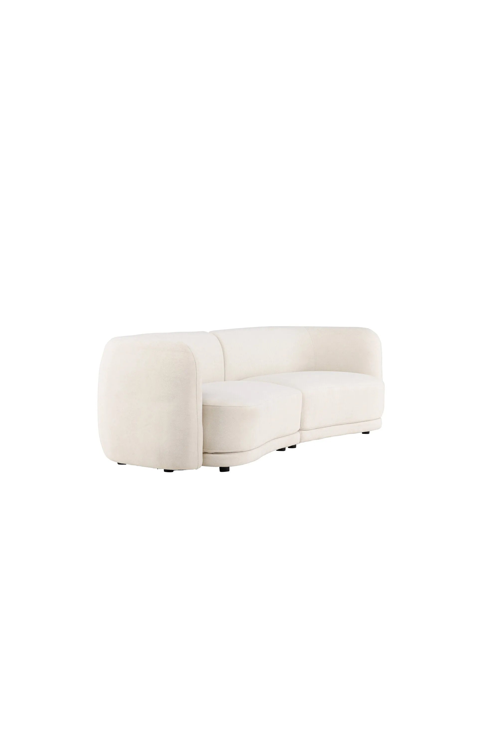 Cielo 3-Seat Sofa in Beige/Schwarz präsentiert im Onlineshop von KAQTU Design AG. 3er Sofa ist von Venture Home