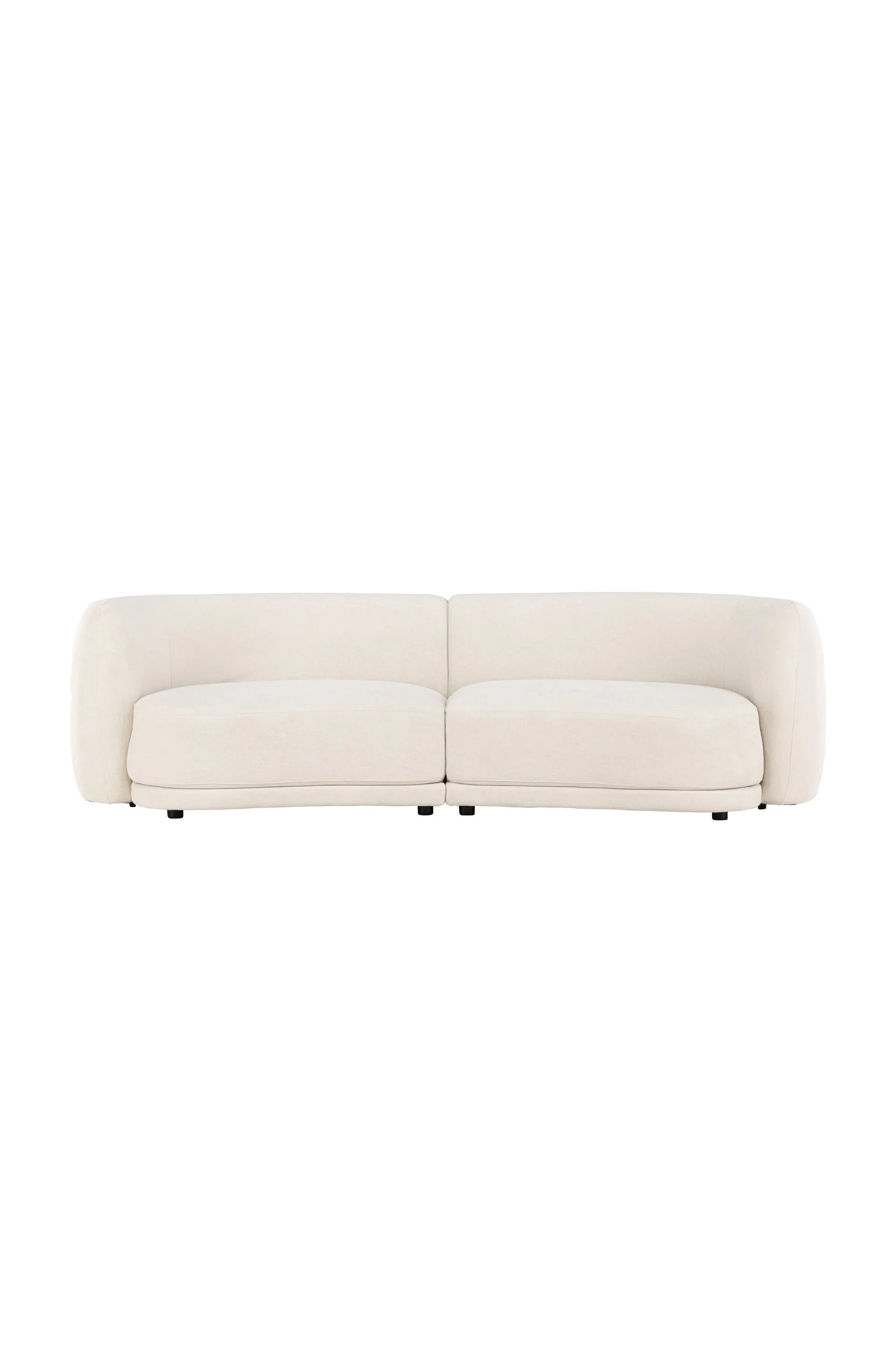 Cielo 3-Seat Sofa in Beige/Schwarz präsentiert im Onlineshop von KAQTU Design AG. 3er Sofa ist von Venture Home