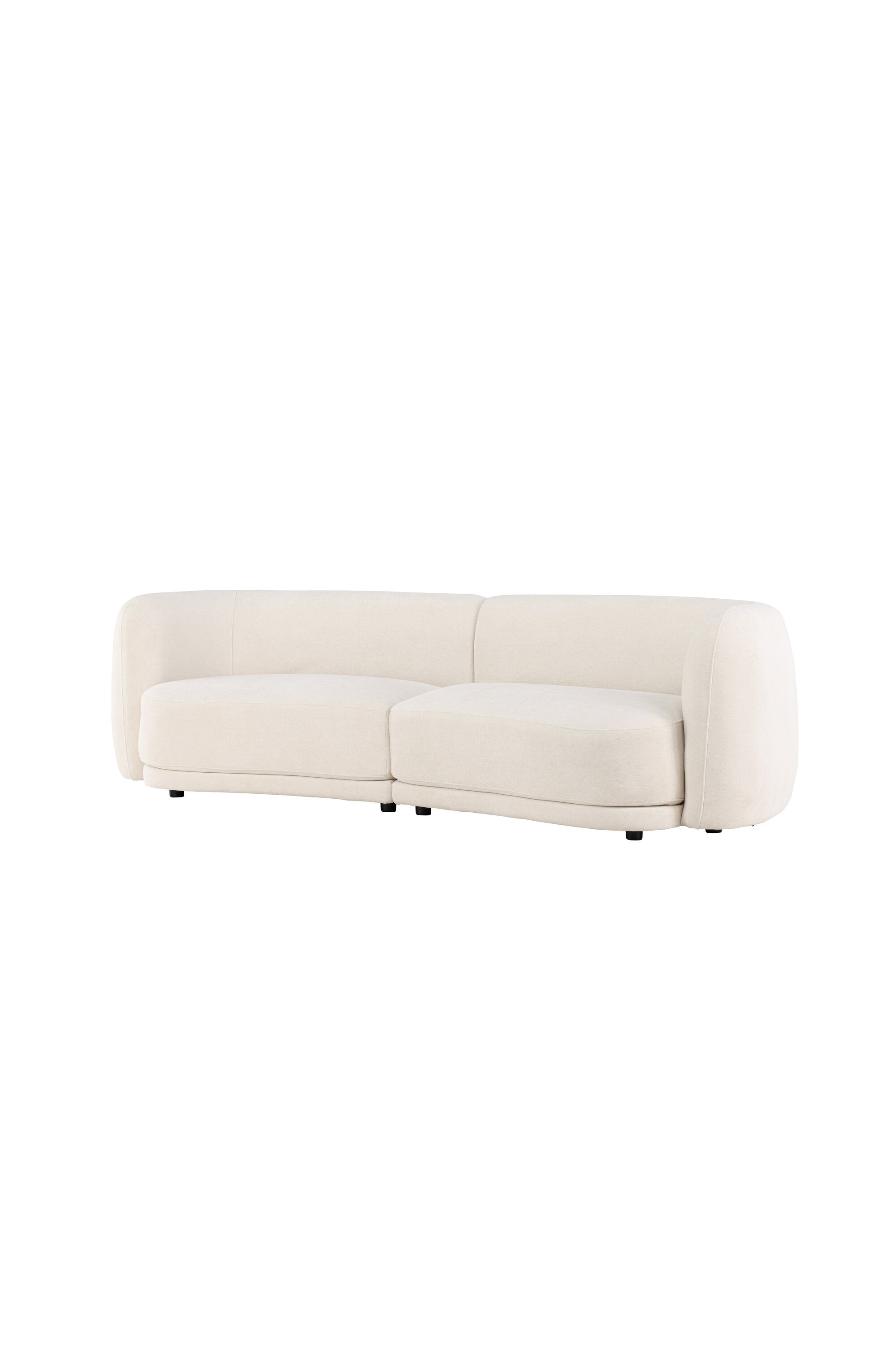 Cielo 3-Seat Sofa in Beige/Schwarz präsentiert im Onlineshop von KAQTU Design AG. 3er Sofa ist von Venture Home