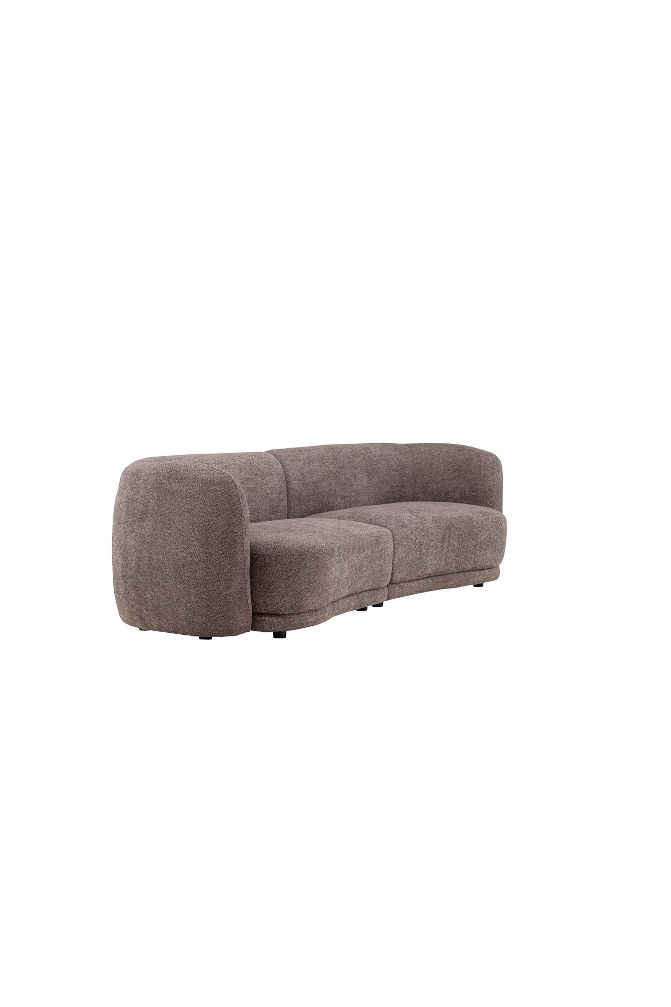 Cielo 3-Seat Sofa in Beige/Schwarz präsentiert im Onlineshop von KAQTU Design AG. 3er Sofa ist von Venture Home