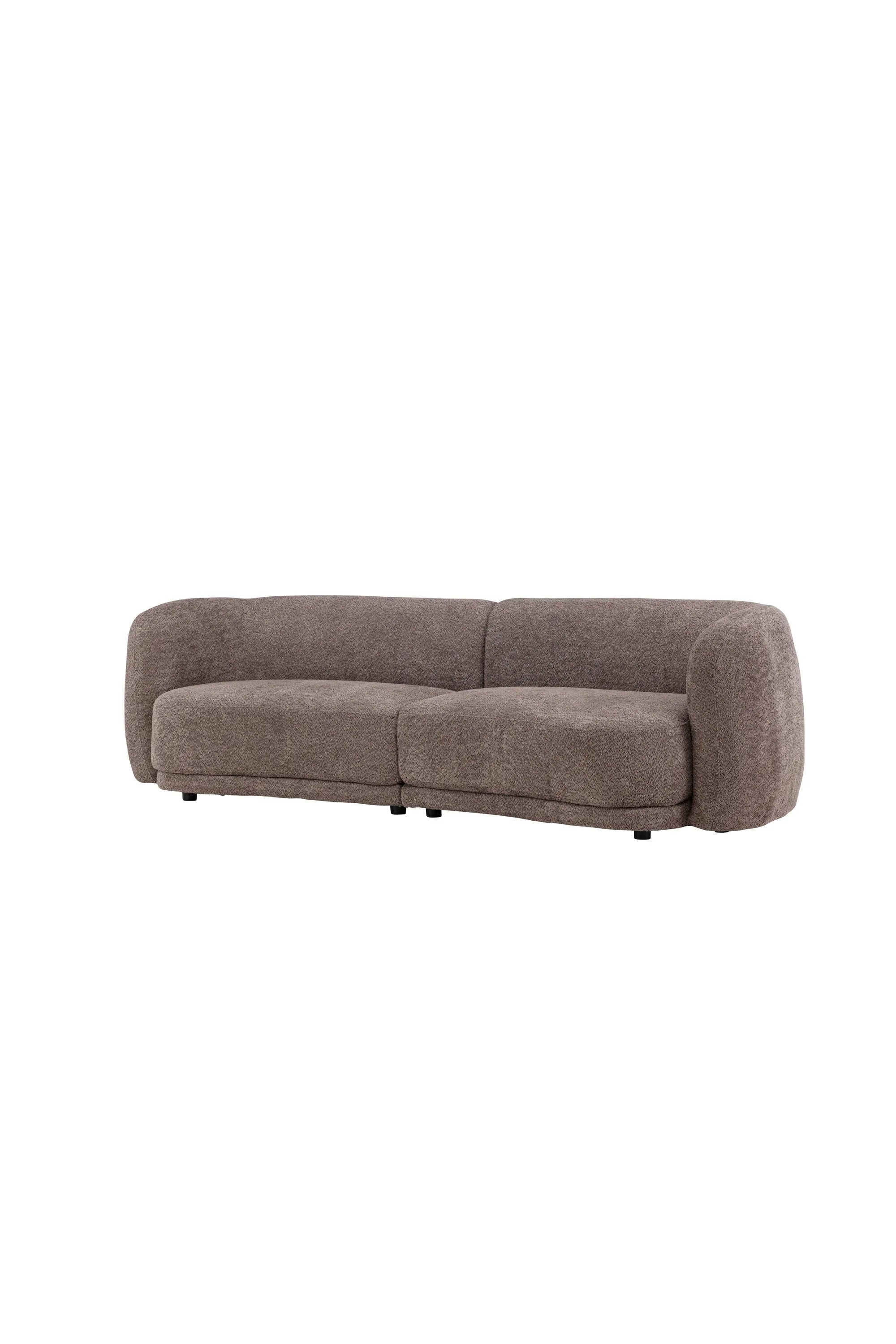 Cielo 3-Seat Sofa in Beige/Schwarz präsentiert im Onlineshop von KAQTU Design AG. 3er Sofa ist von Venture Home