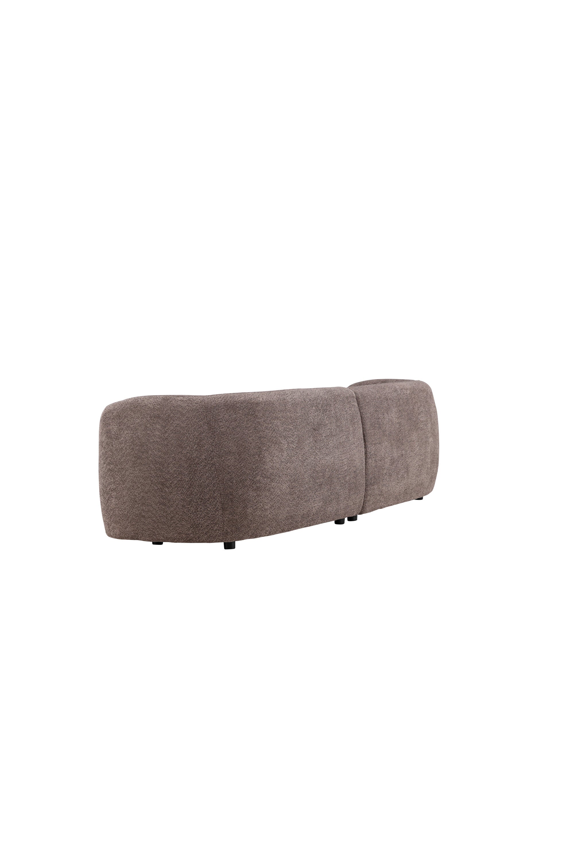 Cielo 3-Seat Sofa in Schwarz Braun präsentiert im Onlineshop von KAQTU Design AG. 3er Sofa ist von Venture Home