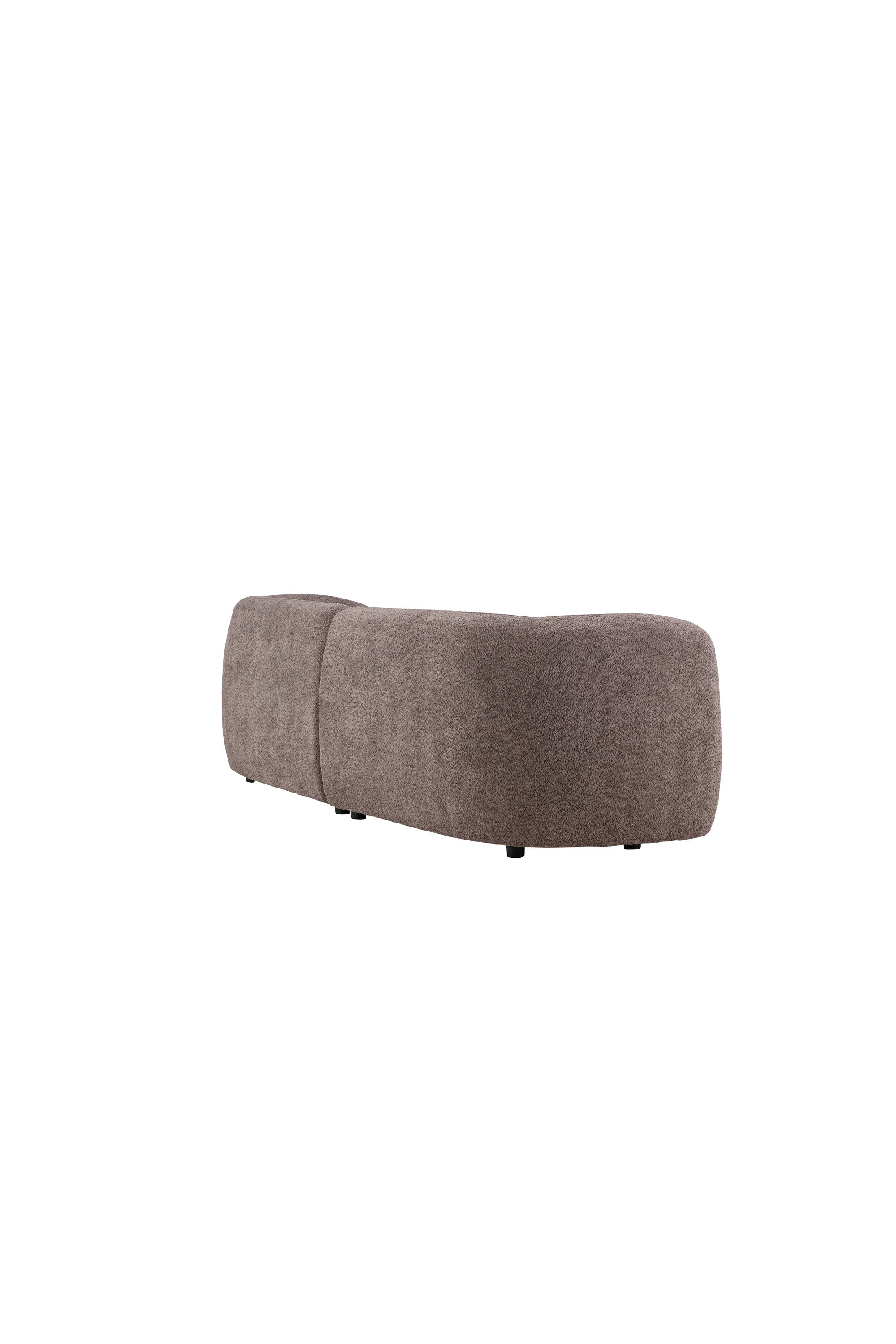Cielo 3-Seat Sofa in Schwarz Braun präsentiert im Onlineshop von KAQTU Design AG. 3er Sofa ist von Venture Home