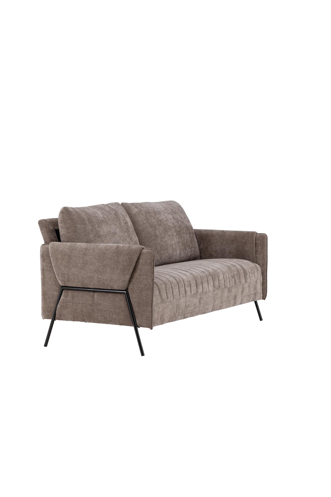 Indigo 2-Seat Sofa in Beige/Schwarz präsentiert im Onlineshop von KAQTU Design AG. 2er Sofa ist von Venture Home