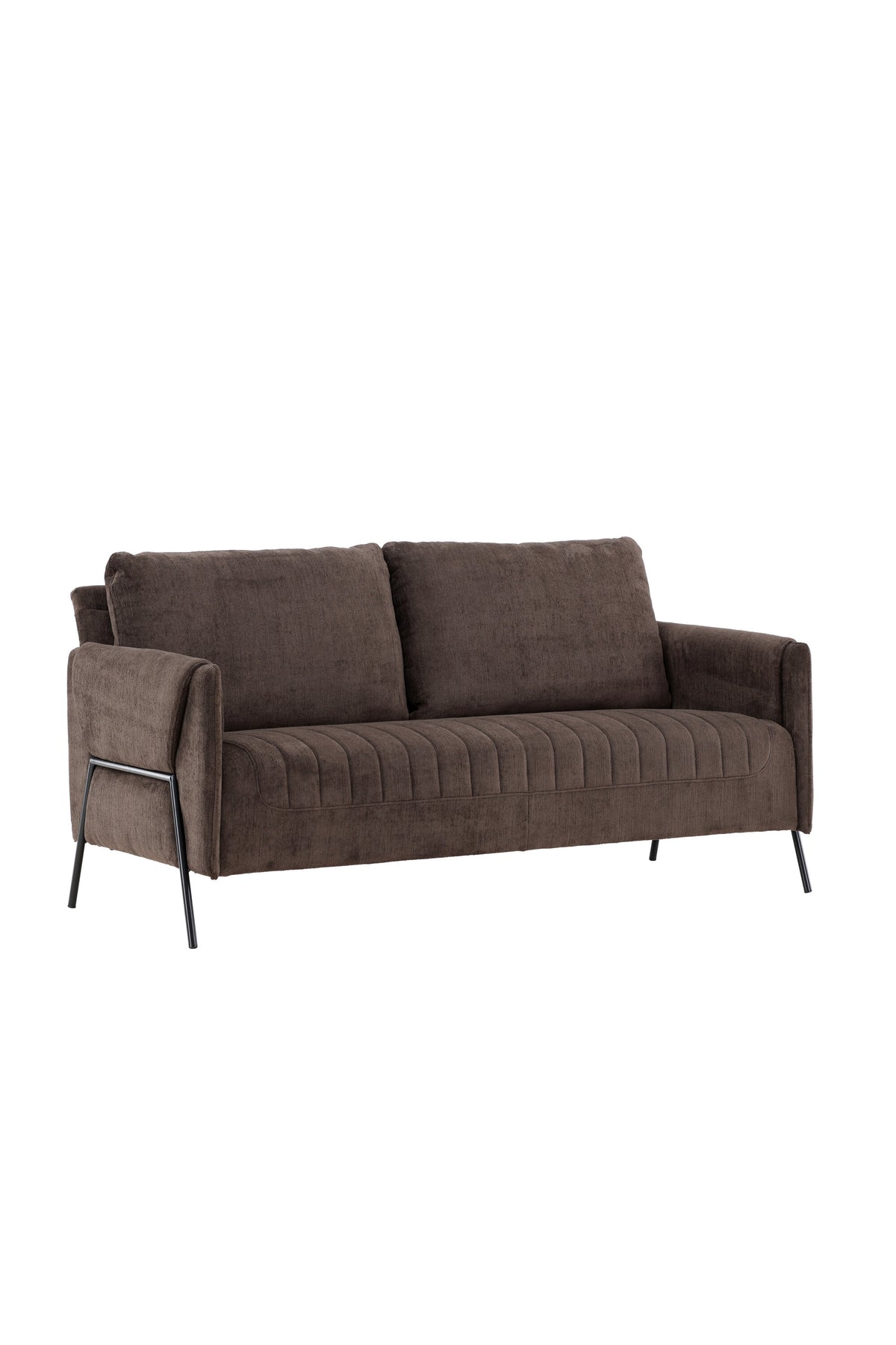 Indigo 2-Seat Sofa in Schwarz Braun präsentiert im Onlineshop von KAQTU Design AG. 2er Sofa ist von Venture Home