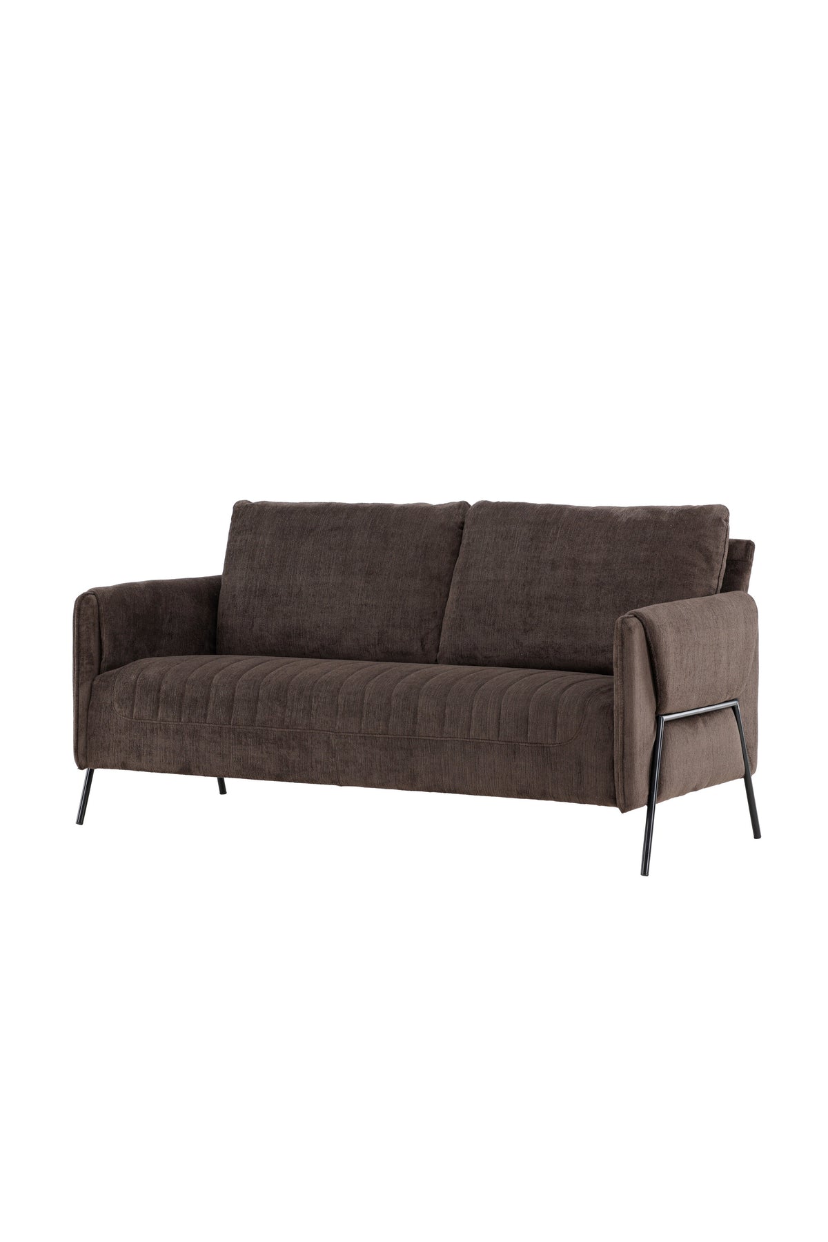 Indigo 2-Seat Sofa in Schwarz Braun präsentiert im Onlineshop von KAQTU Design AG. 2er Sofa ist von Venture Home