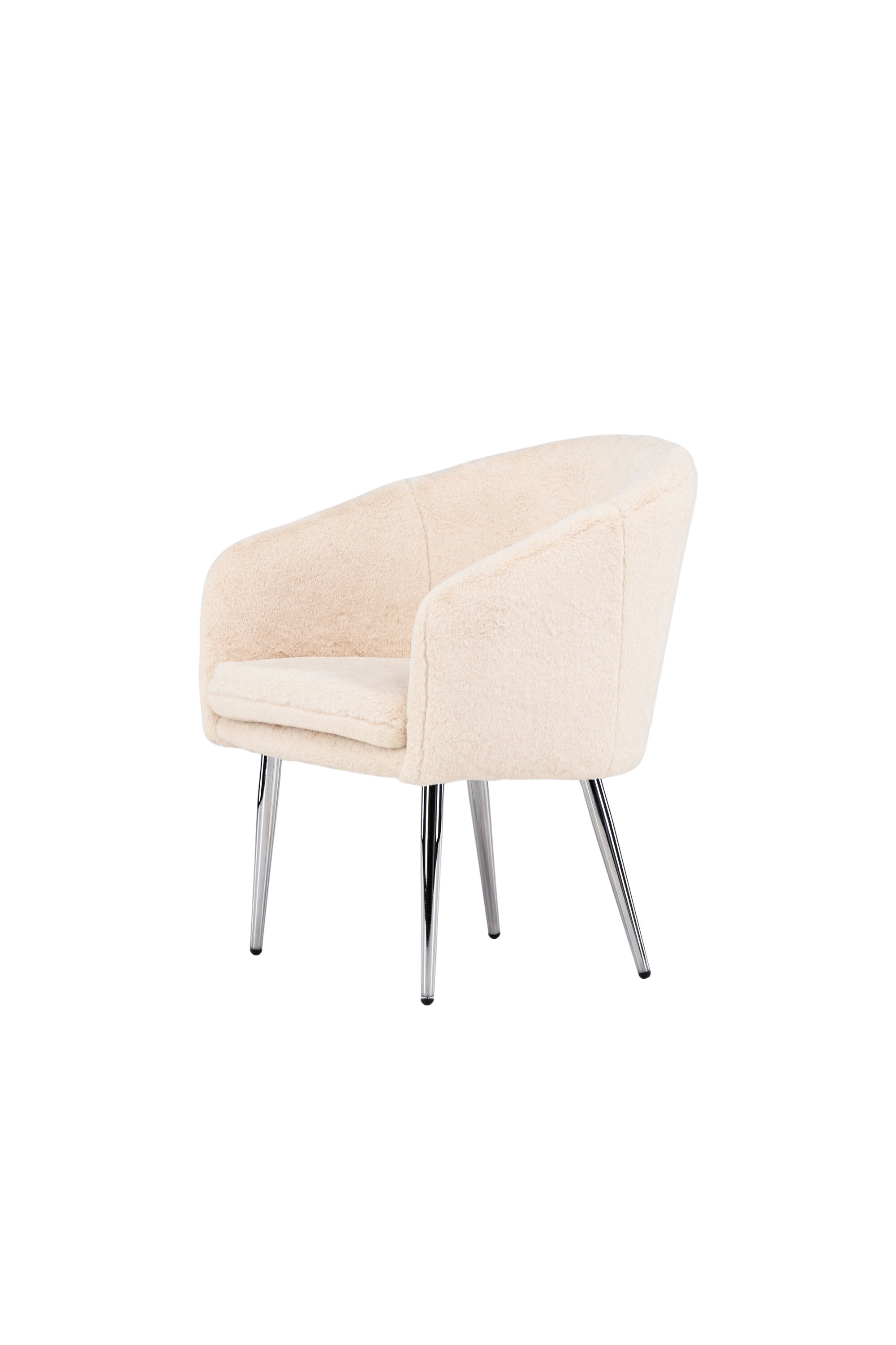Wanda Sessel in Silber/ Beige präsentiert im Onlineshop von KAQTU Design AG. Sessel mit Armlehnen ist von Venture Home
