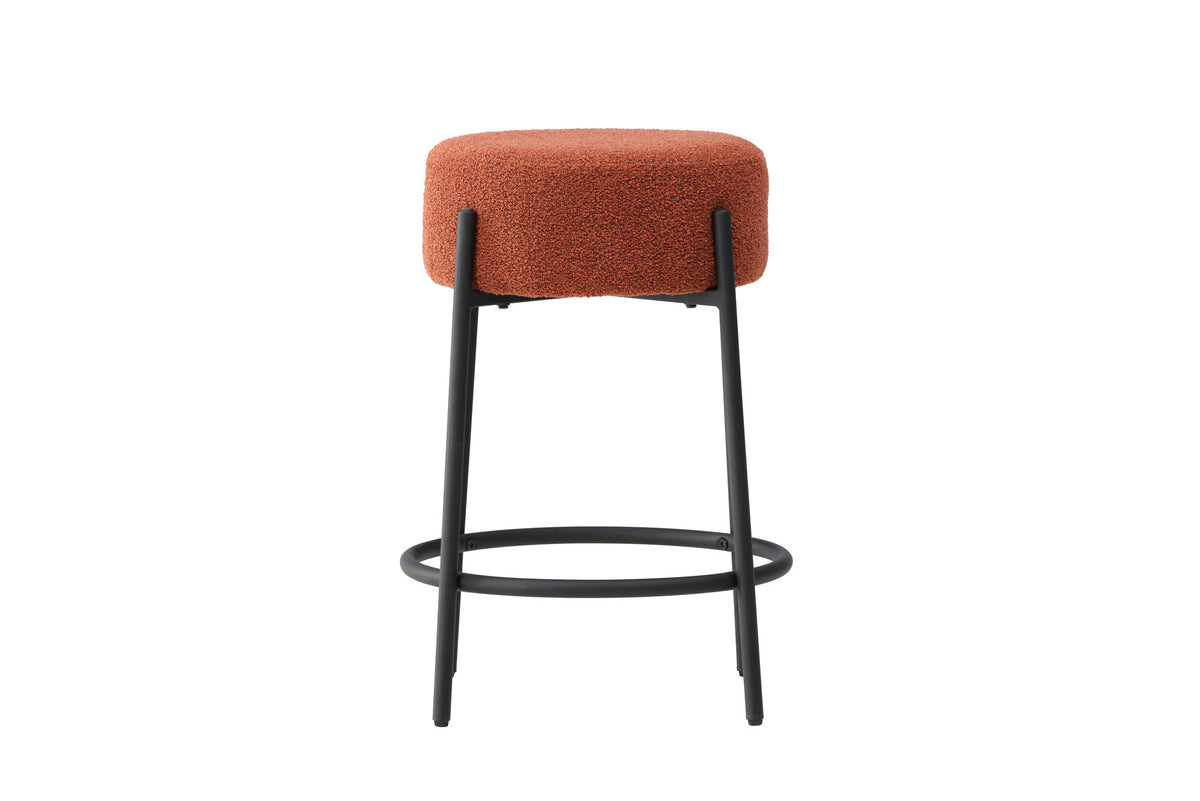 Tucson Barstuhl in Rot präsentiert im Onlineshop von KAQTU Design AG. Barhocker ist von Venture Home