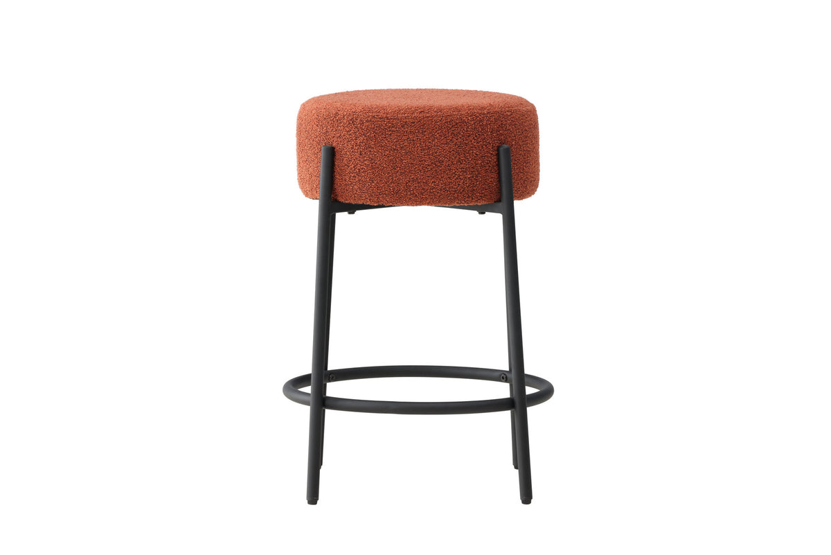 Tucson Barstuhl in Rot präsentiert im Onlineshop von KAQTU Design AG. Barhocker ist von Venture Home