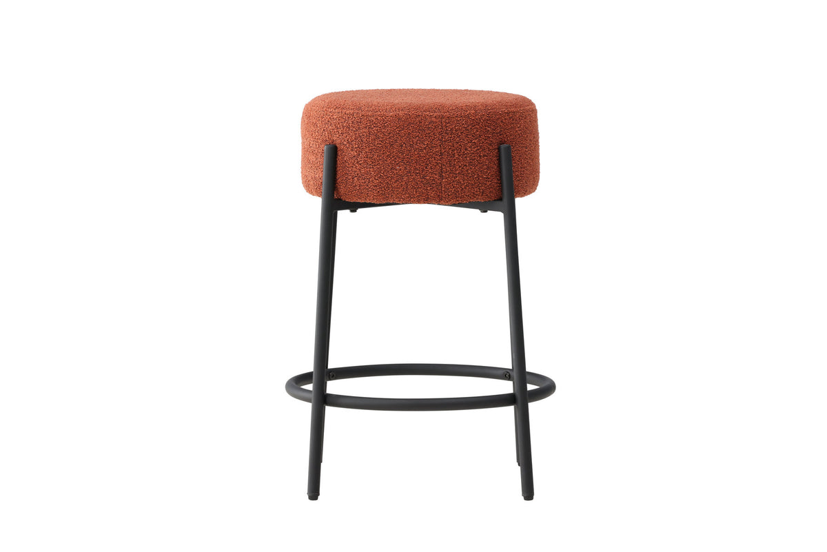 Tucson Barstuhl in Rot präsentiert im Onlineshop von KAQTU Design AG. Barhocker ist von Venture Home