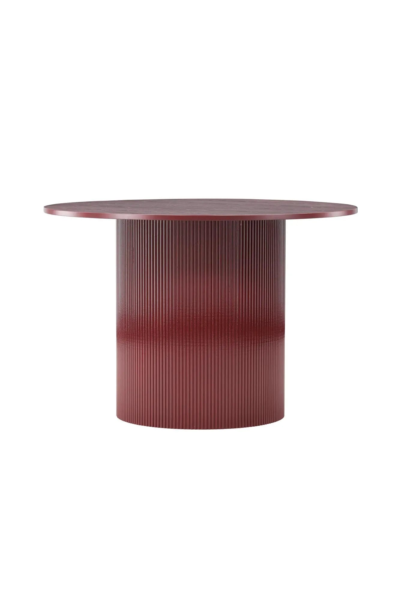 Lenox Esstisch in Burgund präsentiert im Onlineshop von KAQTU Design AG. Esstisch ist von Venture Home