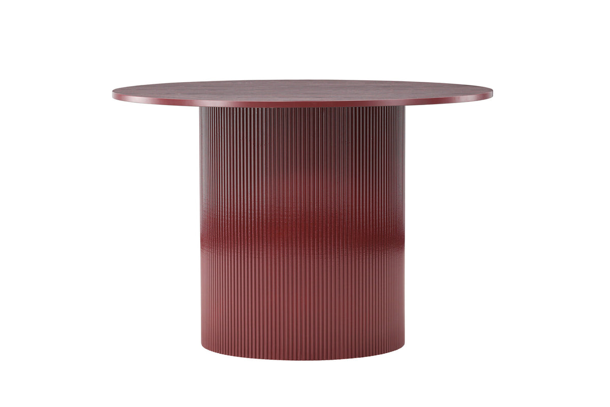 Lenox Esstisch in Burgund präsentiert im Onlineshop von KAQTU Design AG. Esstisch ist von Venture Home