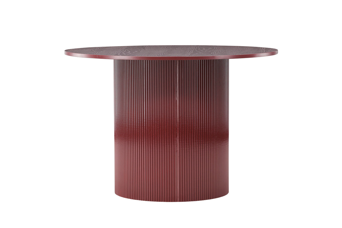 Lenox Esstisch in Burgund präsentiert im Onlineshop von KAQTU Design AG. Esstisch ist von Venture Home