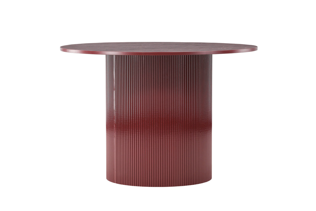 Lenox Esstisch in Burgund präsentiert im Onlineshop von KAQTU Design AG. Esstisch ist von Venture Home
