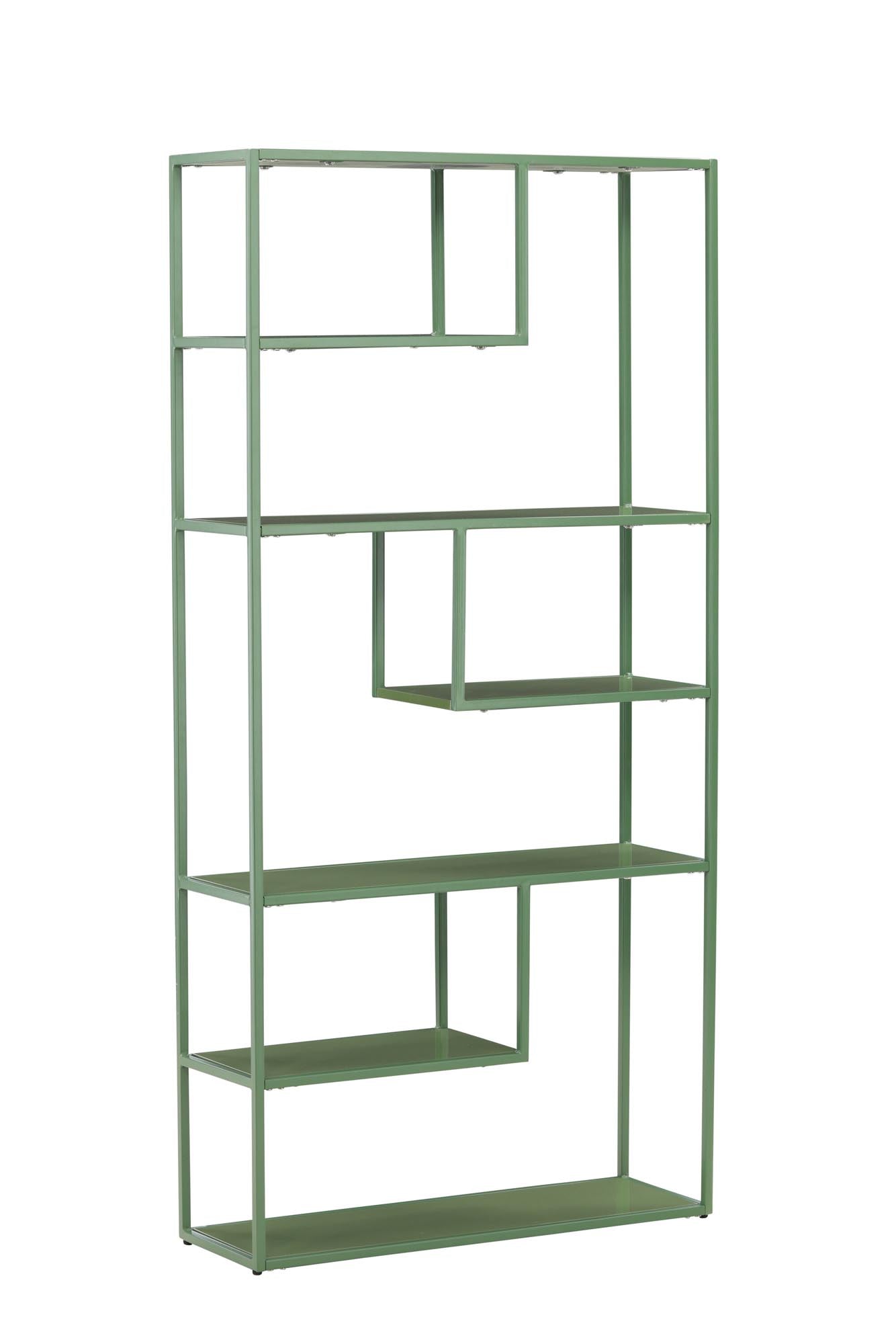 Staalregal in Grün präsentiert im Onlineshop von KAQTU Design AG. Standregal ist von Venture Home