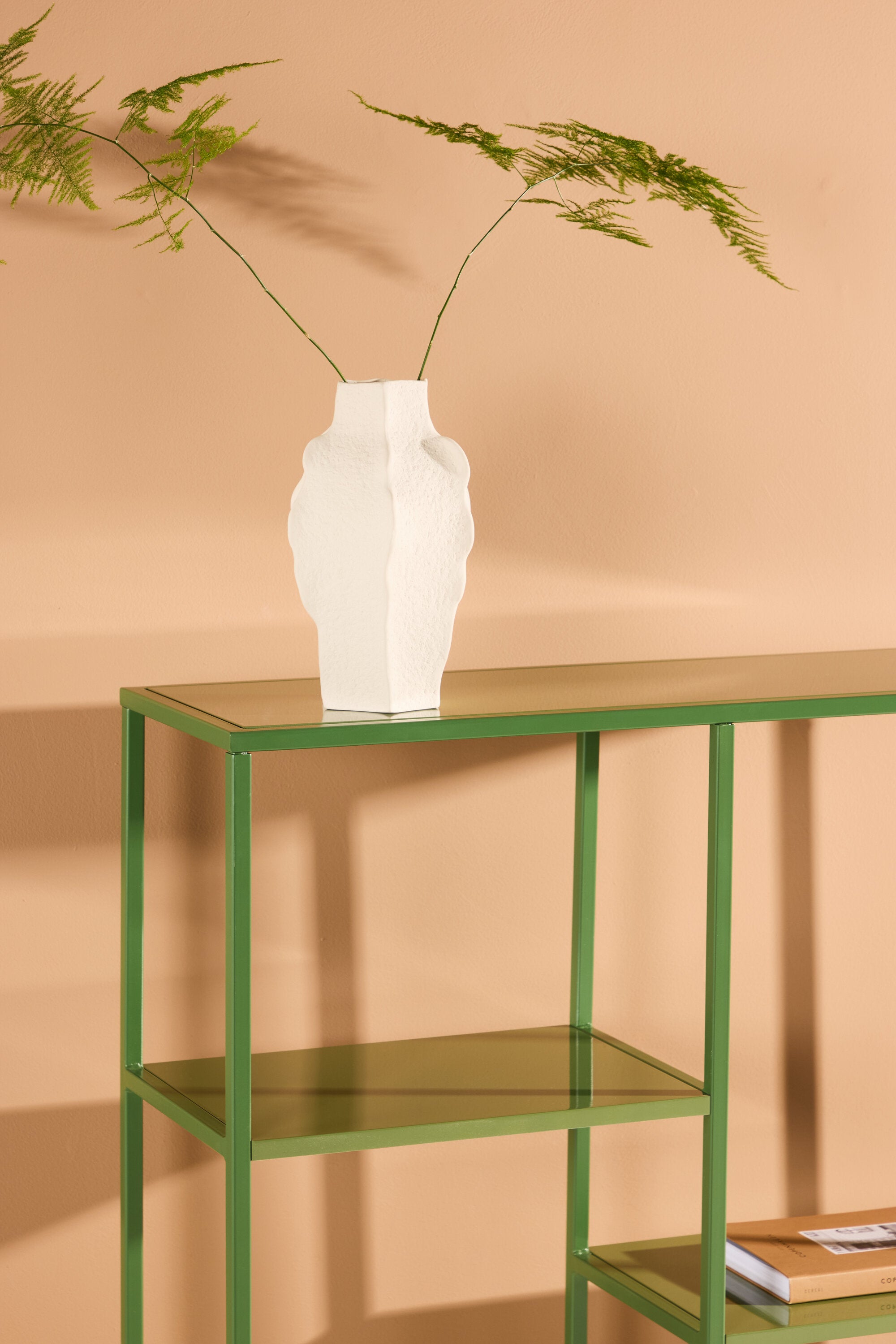 Staalregal in Grün präsentiert im Onlineshop von KAQTU Design AG. Standregal ist von Venture Home
