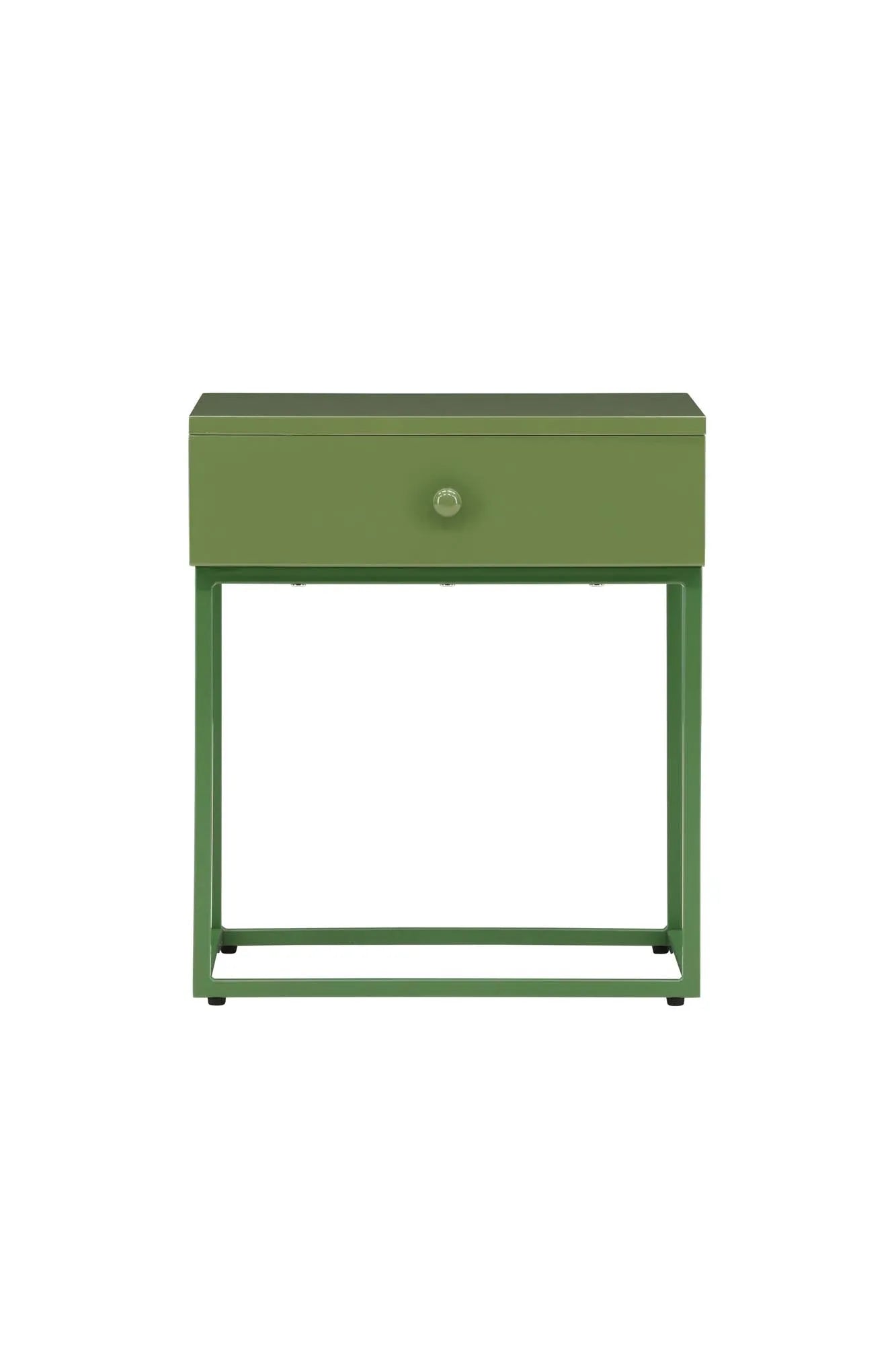 Bakal Nachttisch in Grün präsentiert im Onlineshop von KAQTU Design AG. Beistelltisch ist von Venture Home