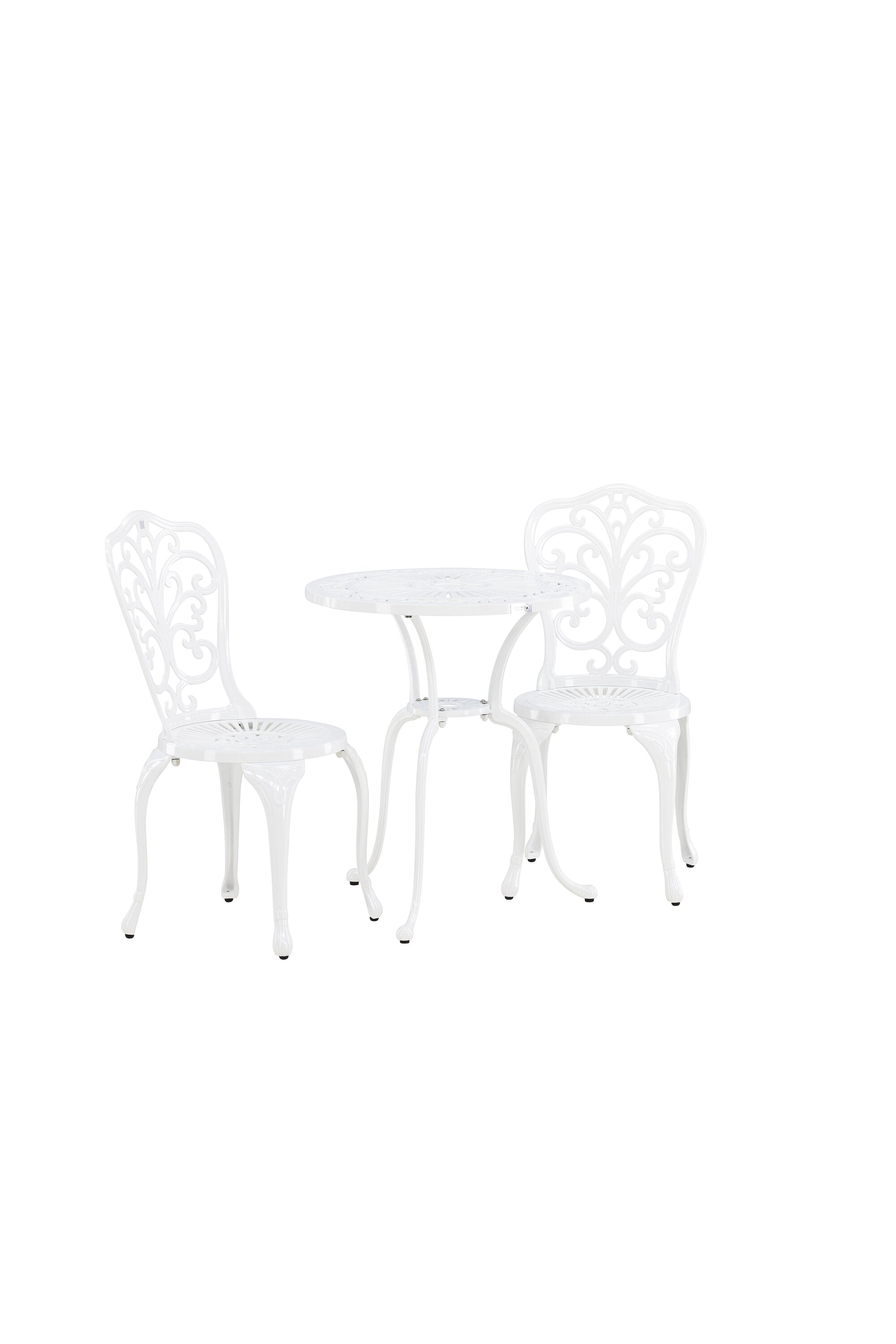 Nandin Tisch Set in Weiss / Weiss präsentiert im Onlineshop von KAQTU Design AG. Gartentischset ist von Venture Home