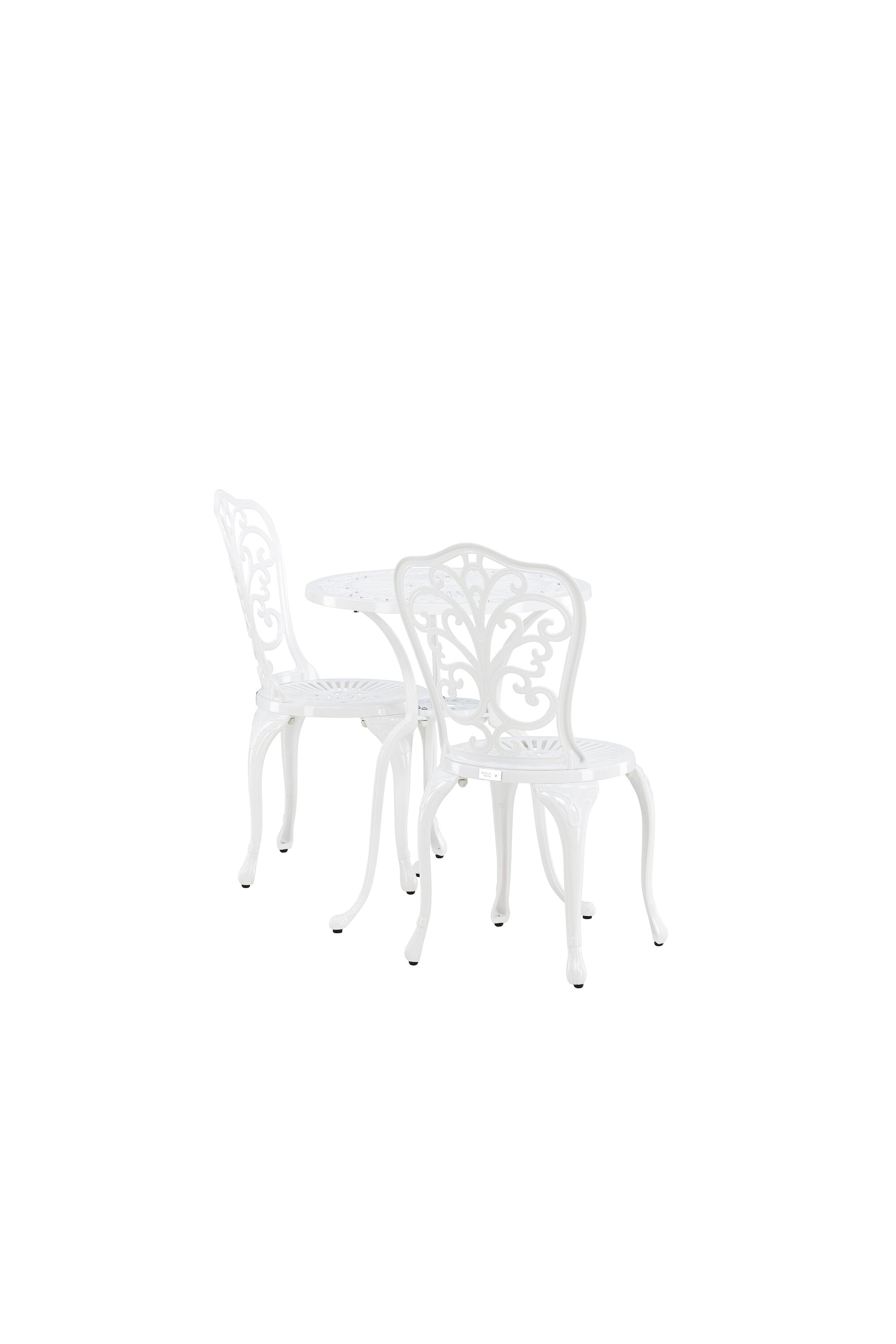 Nandin Tisch Set in Weiss / Weiss präsentiert im Onlineshop von KAQTU Design AG. Gartentischset ist von Venture Home