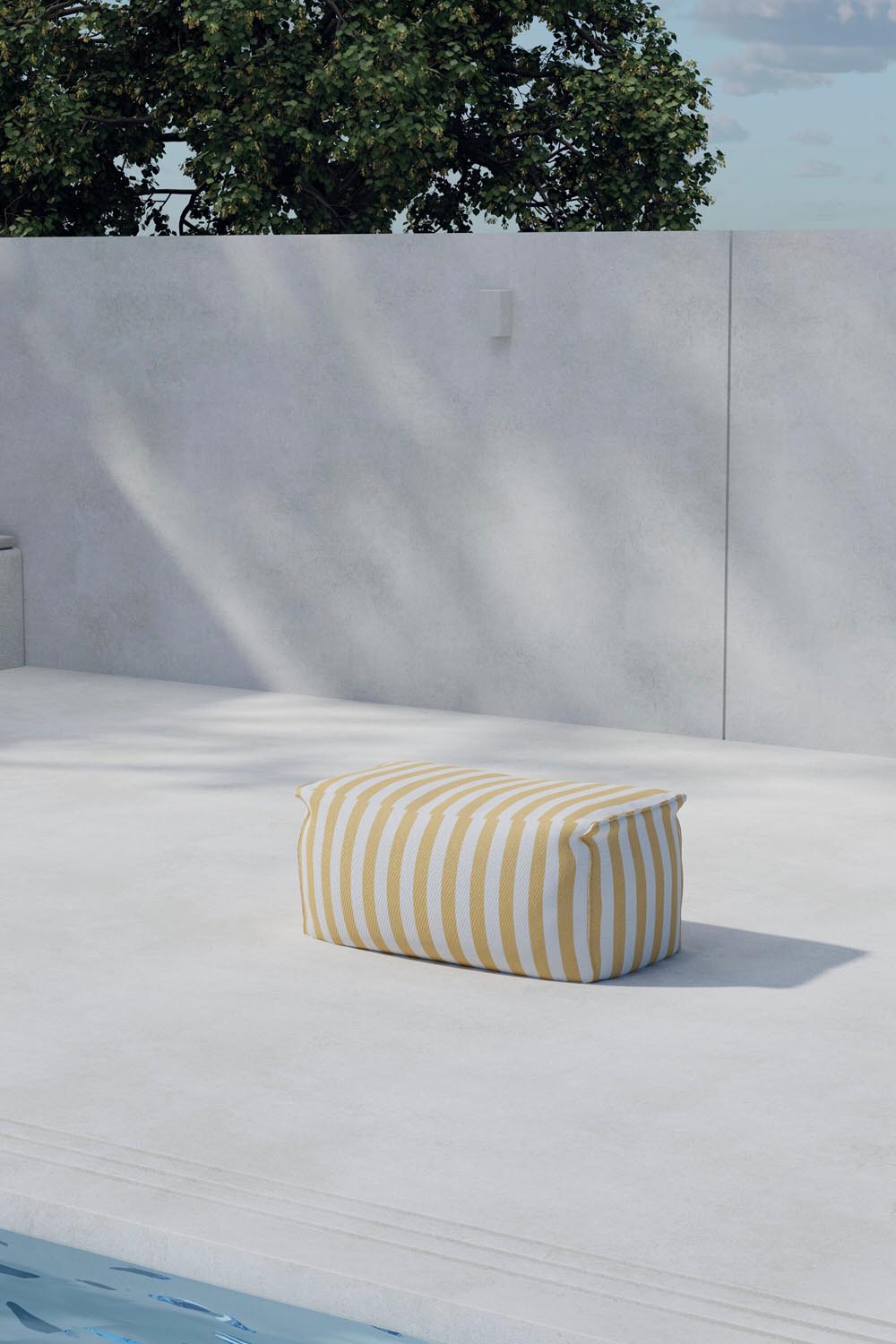 Redang Sonnenliege in Gelb präsentiert im Onlineshop von KAQTU Design AG. Liegestuhl ist von Venture Home