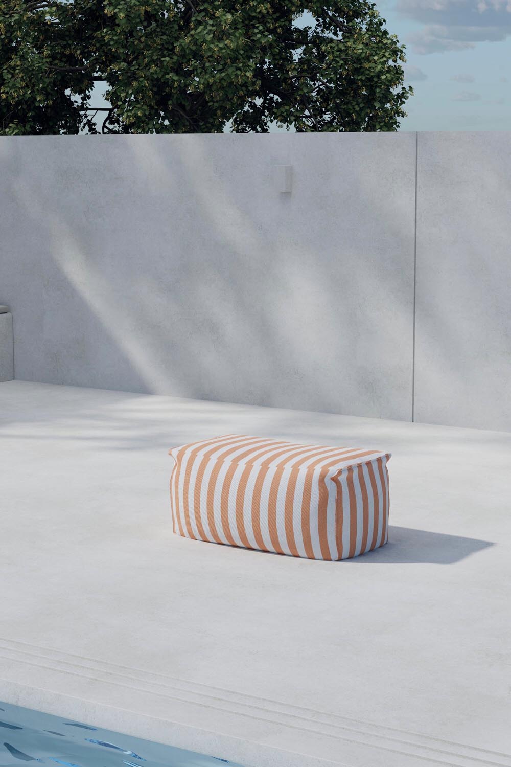 Redang Sonnenliege in Pfirsich präsentiert im Onlineshop von KAQTU Design AG. Liegestuhl ist von Venture Home