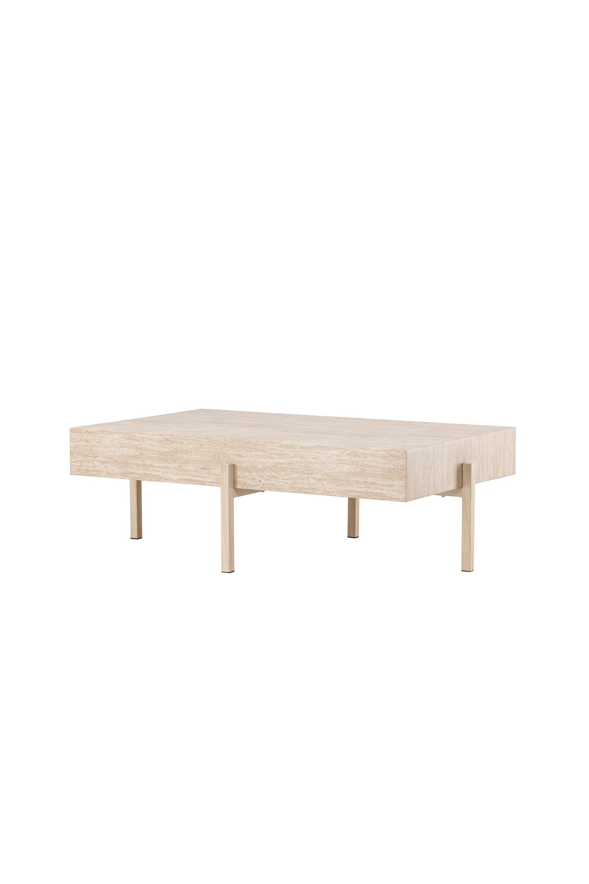 Vadholmen Sofatisch 76x130  in Travertine look präsentiert im Onlineshop von KAQTU Design AG. Beistelltisch ist von Vind