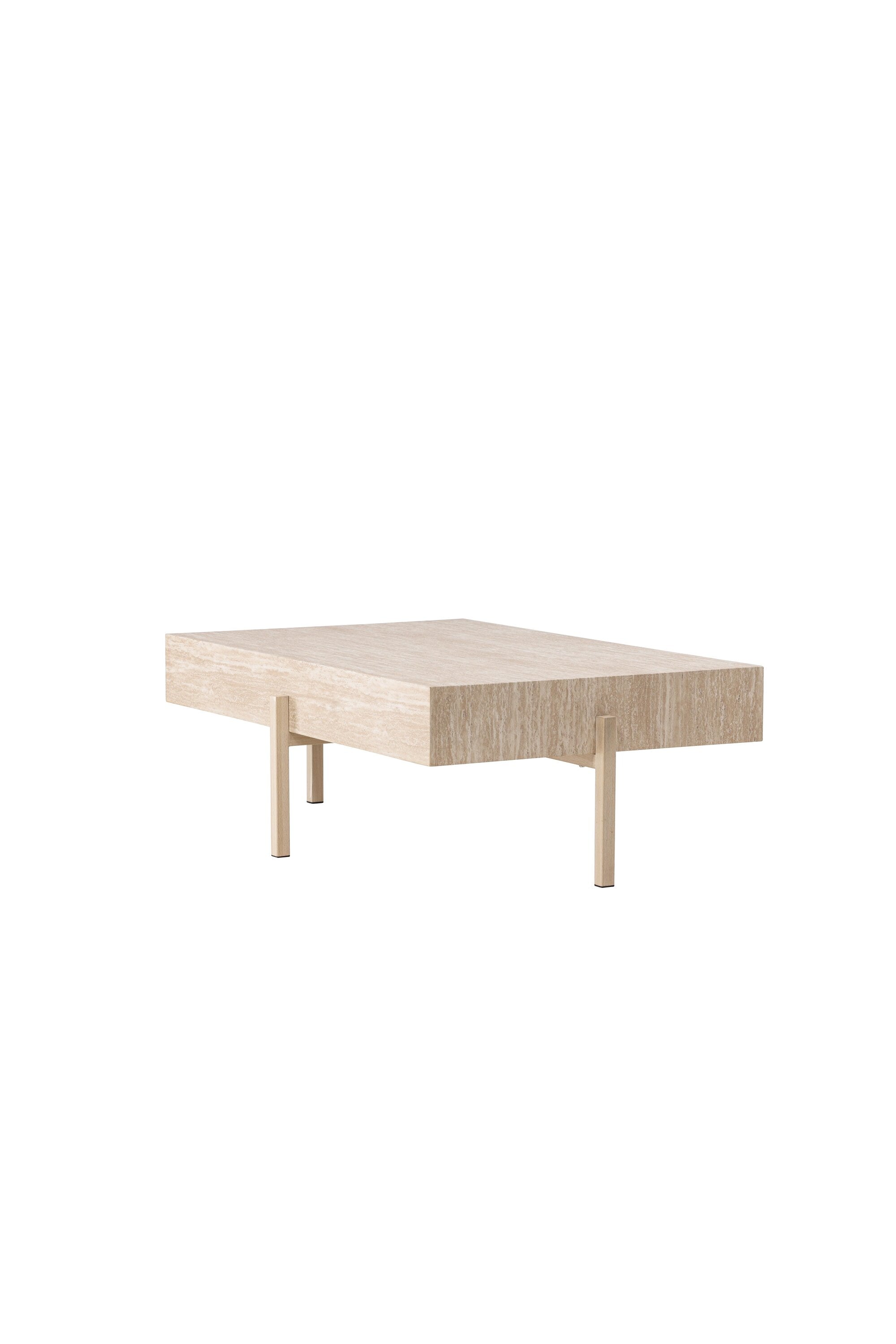 Vadholmen Sofatisch 76x130  in Travertine look präsentiert im Onlineshop von KAQTU Design AG. Beistelltisch ist von Vind