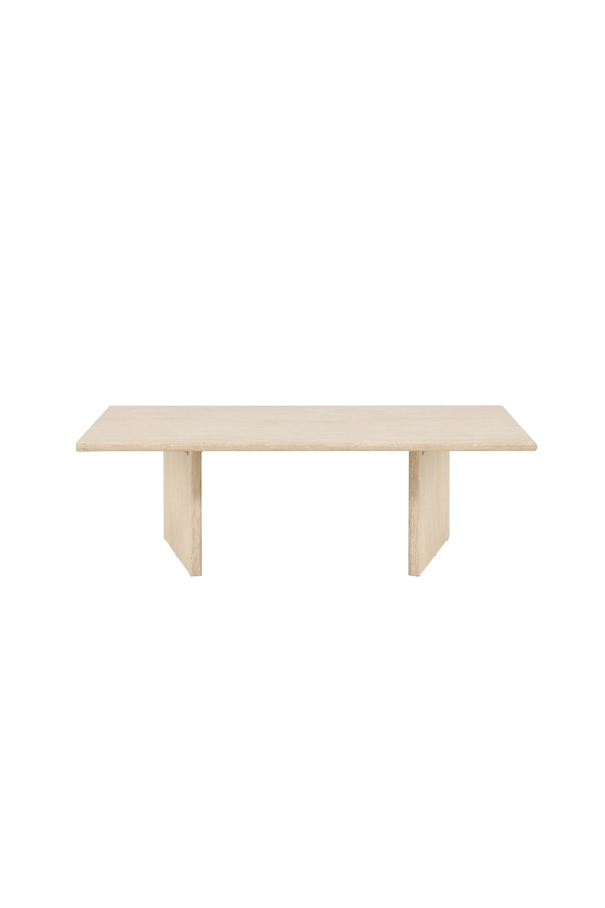 Eleganter Skagen Sofatisch von Vind, 100x120 cm, modernes Design, perfekt für ein stilvolles und modernes Wohnzimmer.