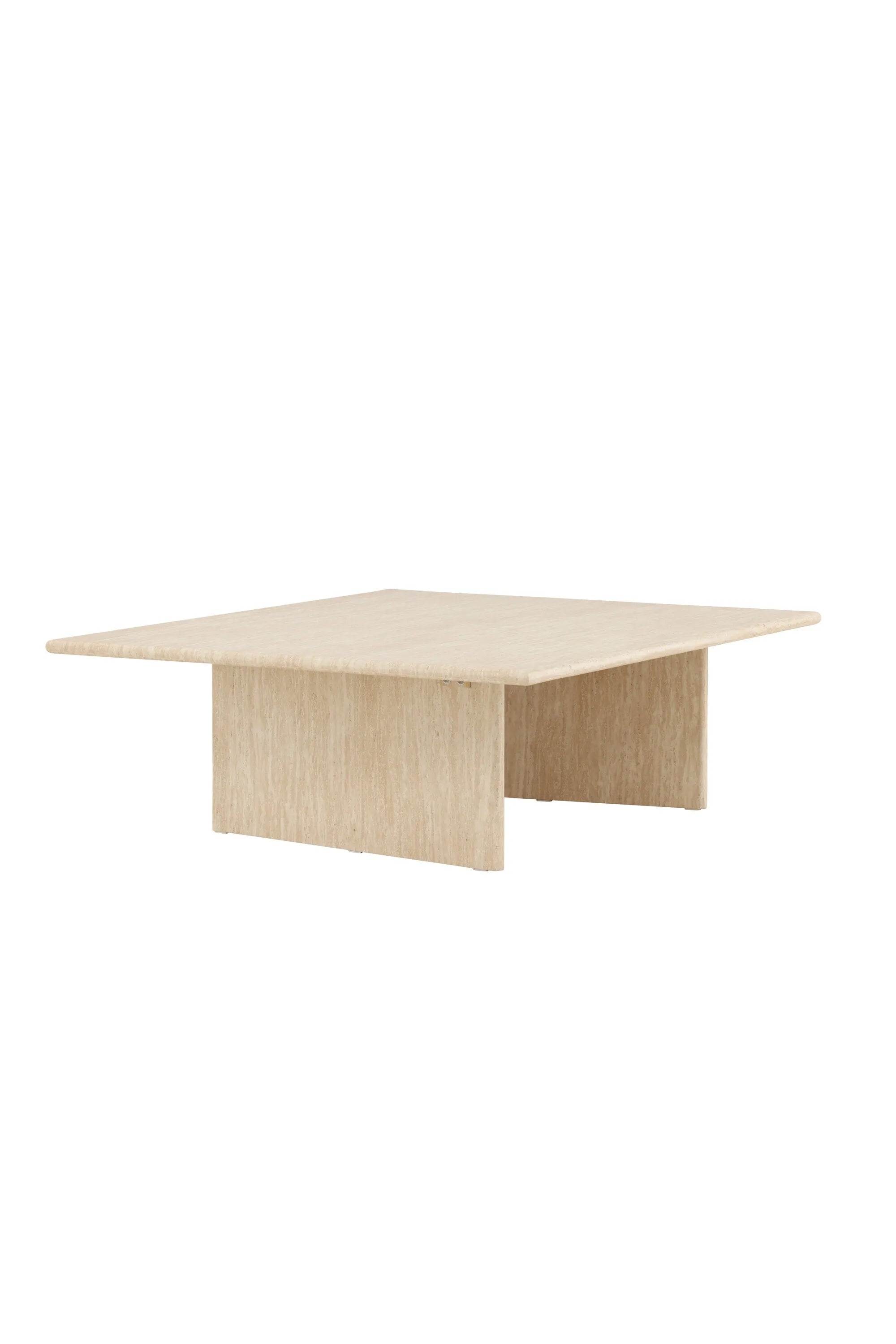 Eleganter Sofatisch Skagen von Vind, 100x120 cm, modern und stilvoll, perfekt für ein zeitgemäßes Wohnambiente.