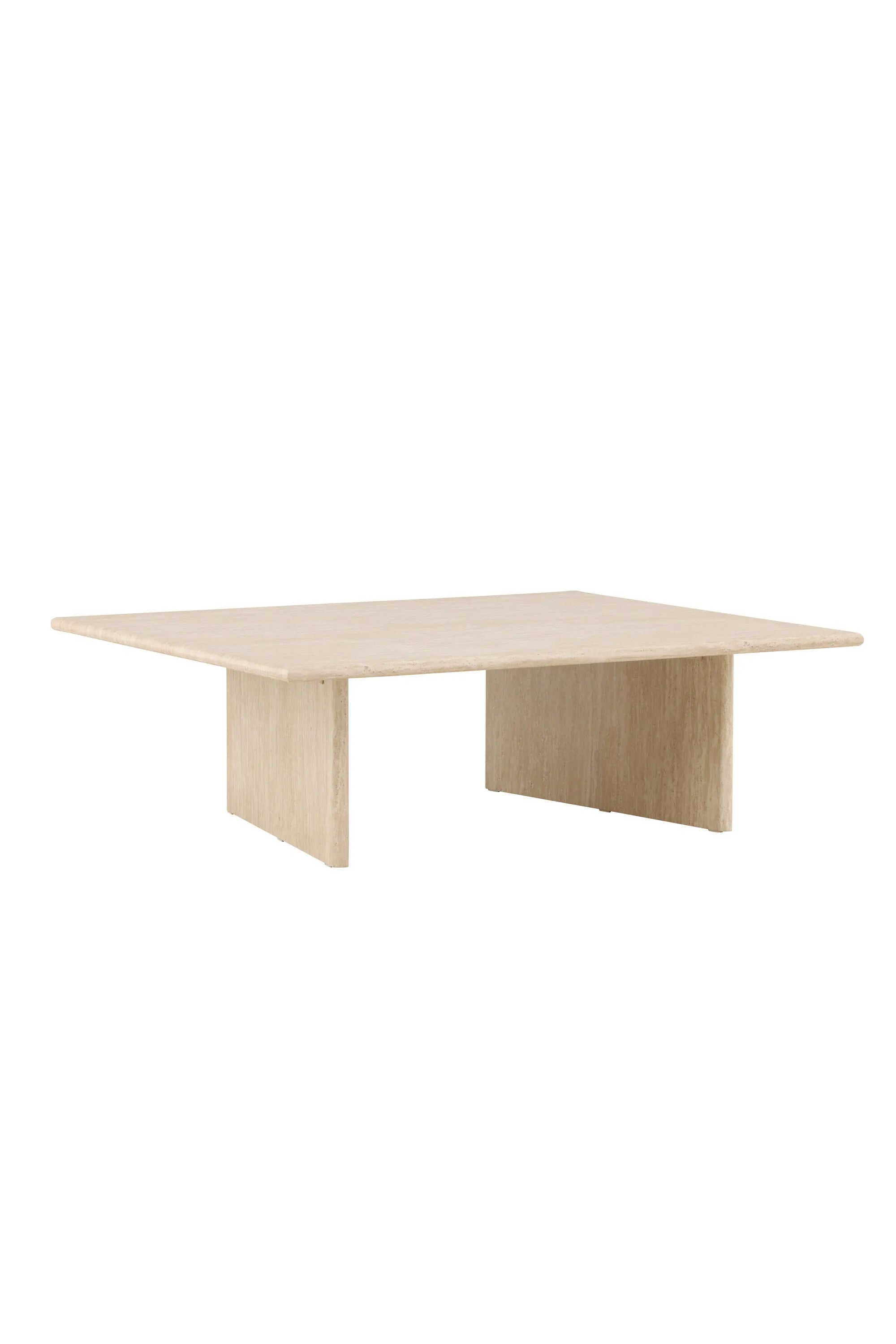 Moderner Sofatisch Skagen von Vind, 100x120 cm, stilvolles Design, ideal für ein elegantes und zeitgemäßes Wohnzimmer.