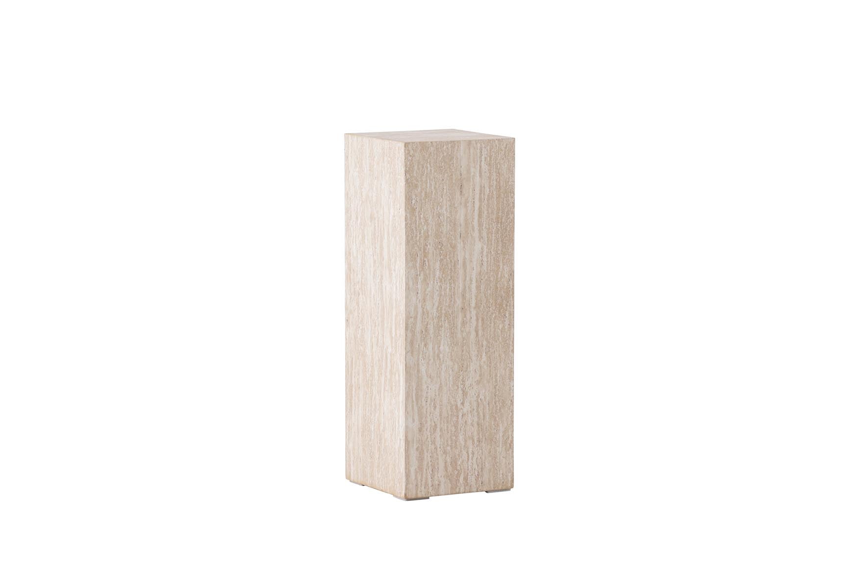 Ramsvik Sockel von Vind: Stilvolle Grundlage für Ihr Zuhause. Robuste MDF-Konstruktion in elegantem Dunkelbraun, ideal für jeden Raum.