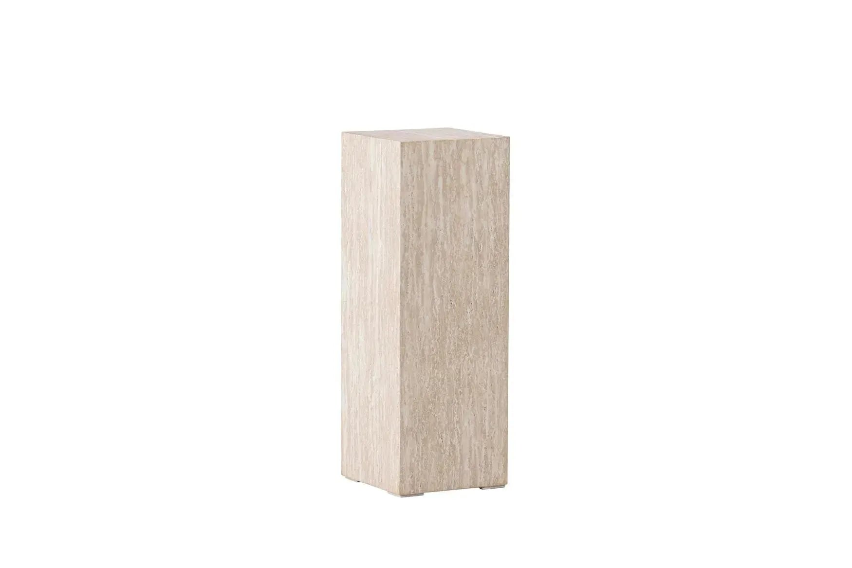 Ramsvik Beistelltisch 23x65  in Travertine look präsentiert im Onlineshop von KAQTU Design AG. Beistelltisch ist von Venture Home