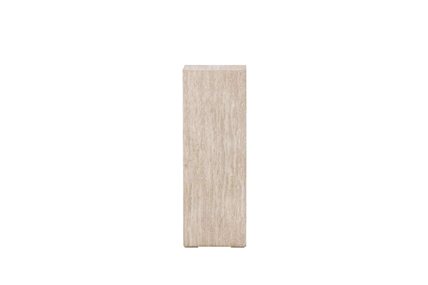 Ramsvik Beistelltisch 23x65  in Travertine look präsentiert im Onlineshop von KAQTU Design AG. Beistelltisch ist von Venture Home