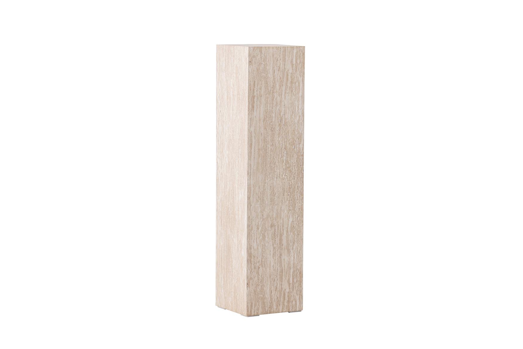 Ramsvik Sockel von Vind: Stilvolle Grundlage für Ihr Zuhause. Robuste MDF-Konstruktion in elegantem Dunkelbraun, ideal für jeden Raum.