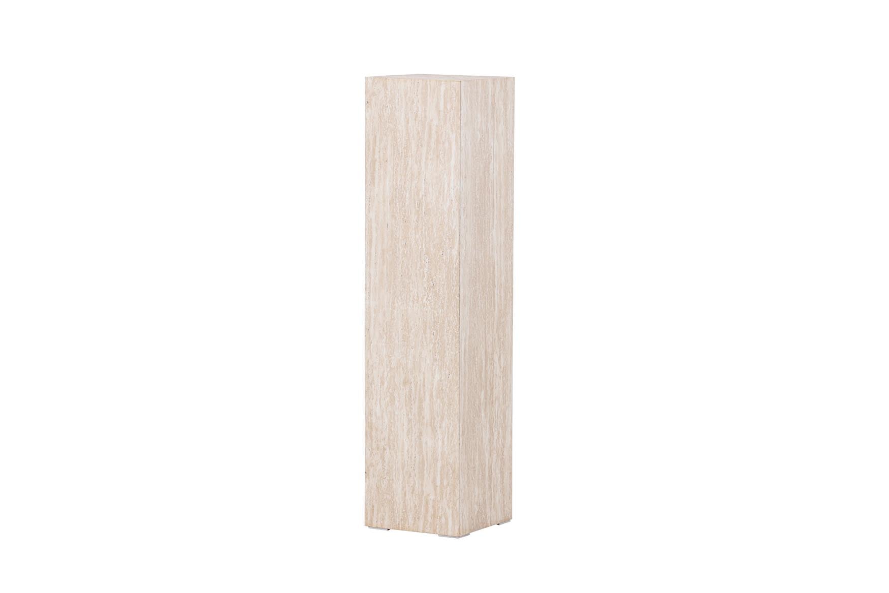 Ramsvik Sockel von Vind: Robuster MDF-Sockel in elegantem Dunkelbraun. Ideal für kreative Gestaltung und harmonische Akzente in Ihrem Zuhause.