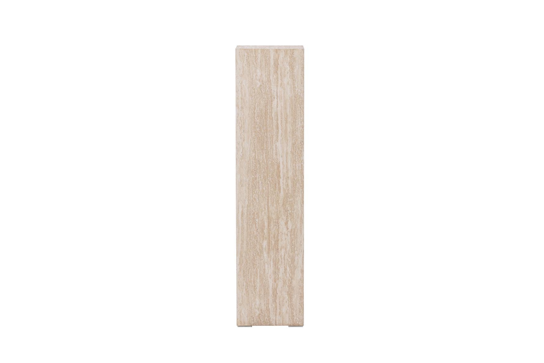 Ramsvik Sockel von Vind: Robuster MDF-Sockel in elegantem Dunkelbraun. Ideal für kreative Raumgestaltung und vielseitige Einsatzmöglichkeiten.