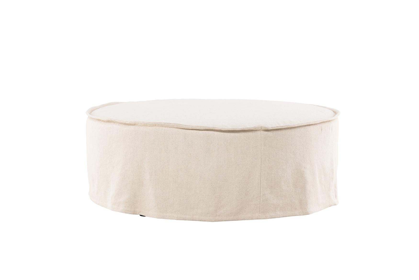 Der Vindö Ottoman ⌀101 vereint Komfort und Stil. Perfekt als Fußablage oder dekoratives Element in jedem Raum.