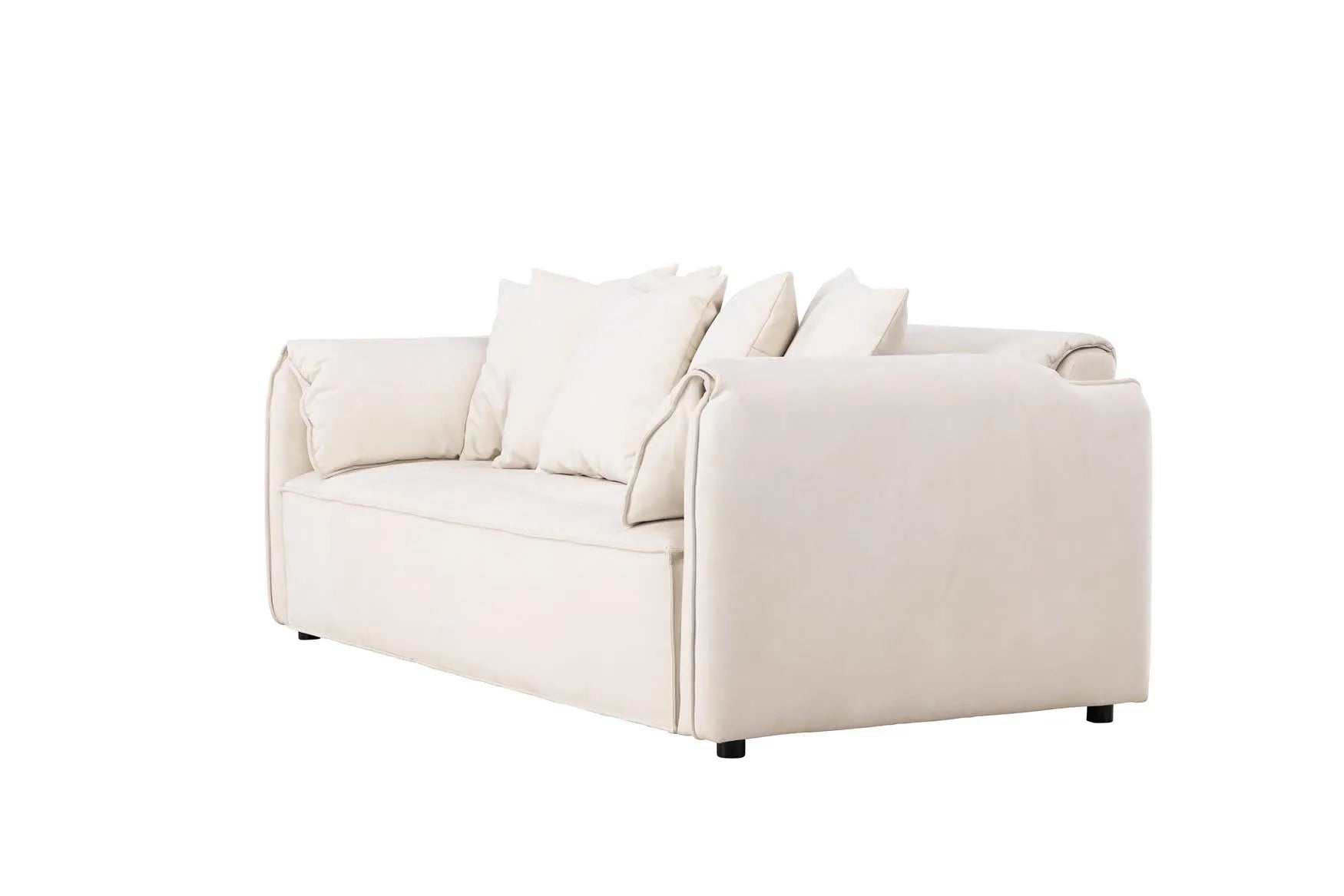 Torekov 3 Seater Sofa in Beige Mocca Look präsentiert im Onlineshop von KAQTU Design AG. 3er Sofa ist von Venture Home