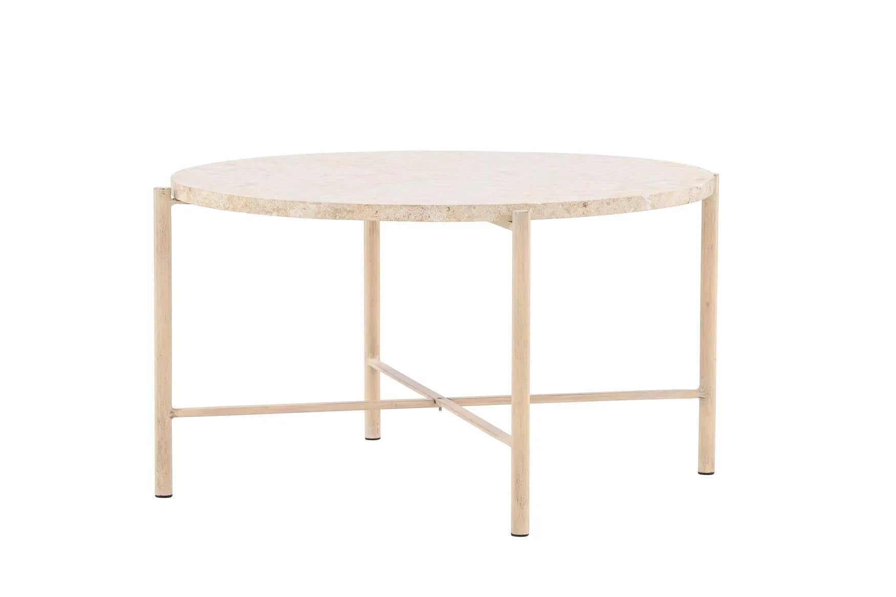 Sandhamn Sofatisch in Mactan / Beige präsentiert im Onlineshop von KAQTU Design AG. Beistelltisch ist von Venture Home